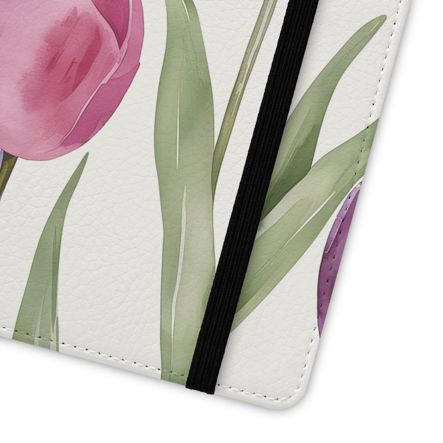 Tulip Serenade โ Vegan Leather Wallet Samsung Case