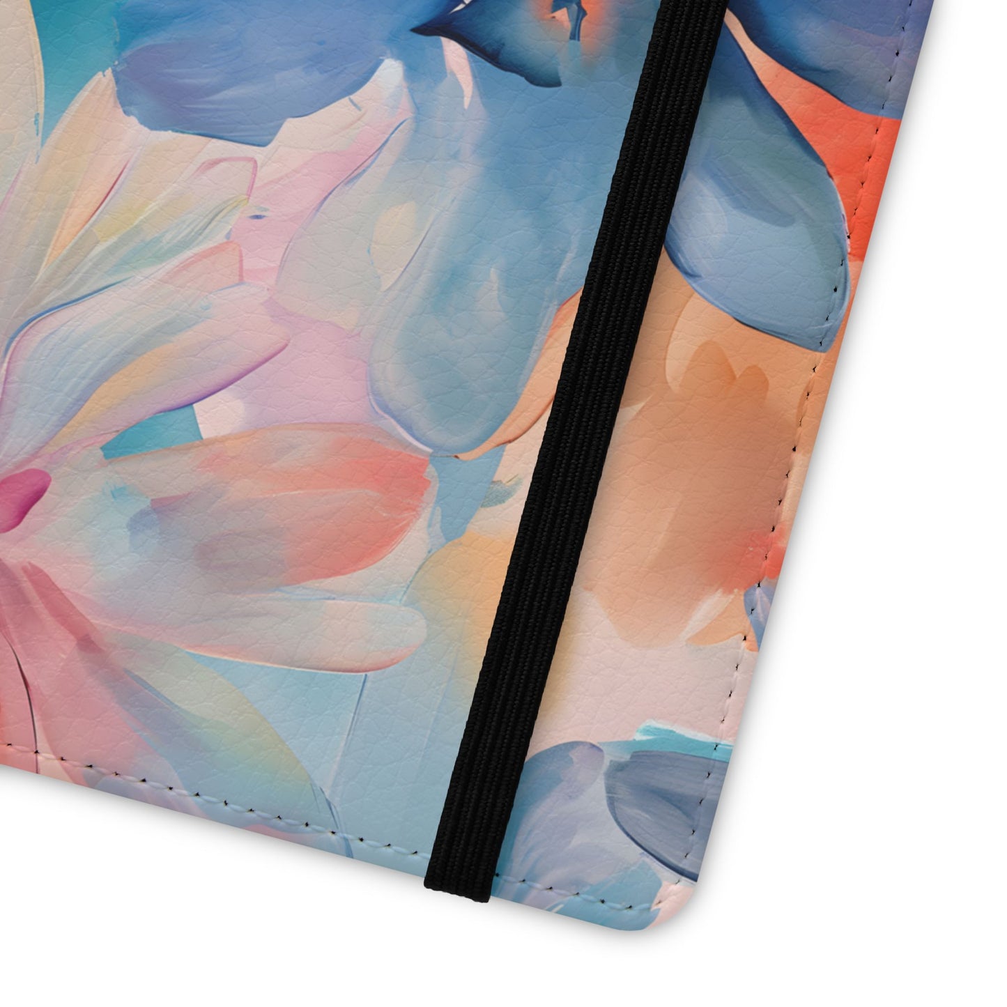 Radiant Bloom – Vegan Leather Wallet Samsung Case