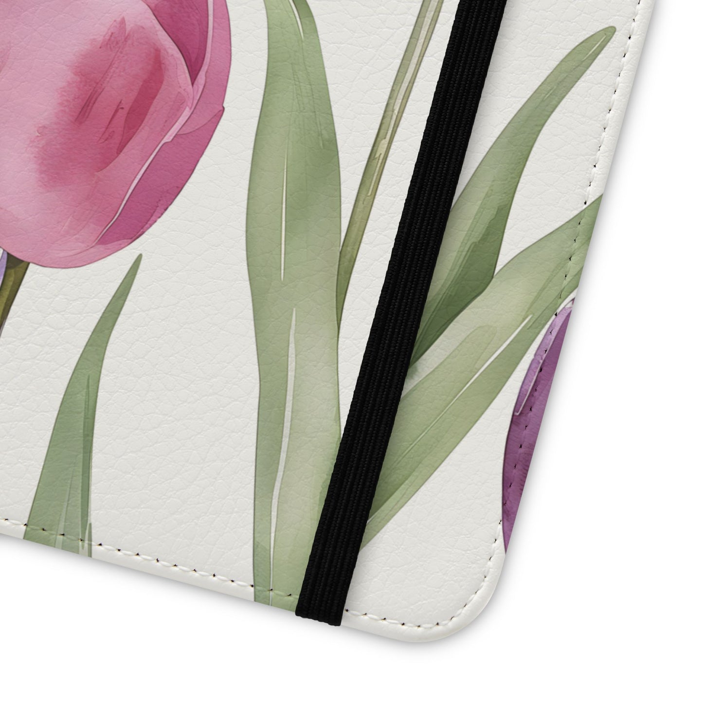 Tulip Serenade โ Vegan Leather Wallet Samsung Case