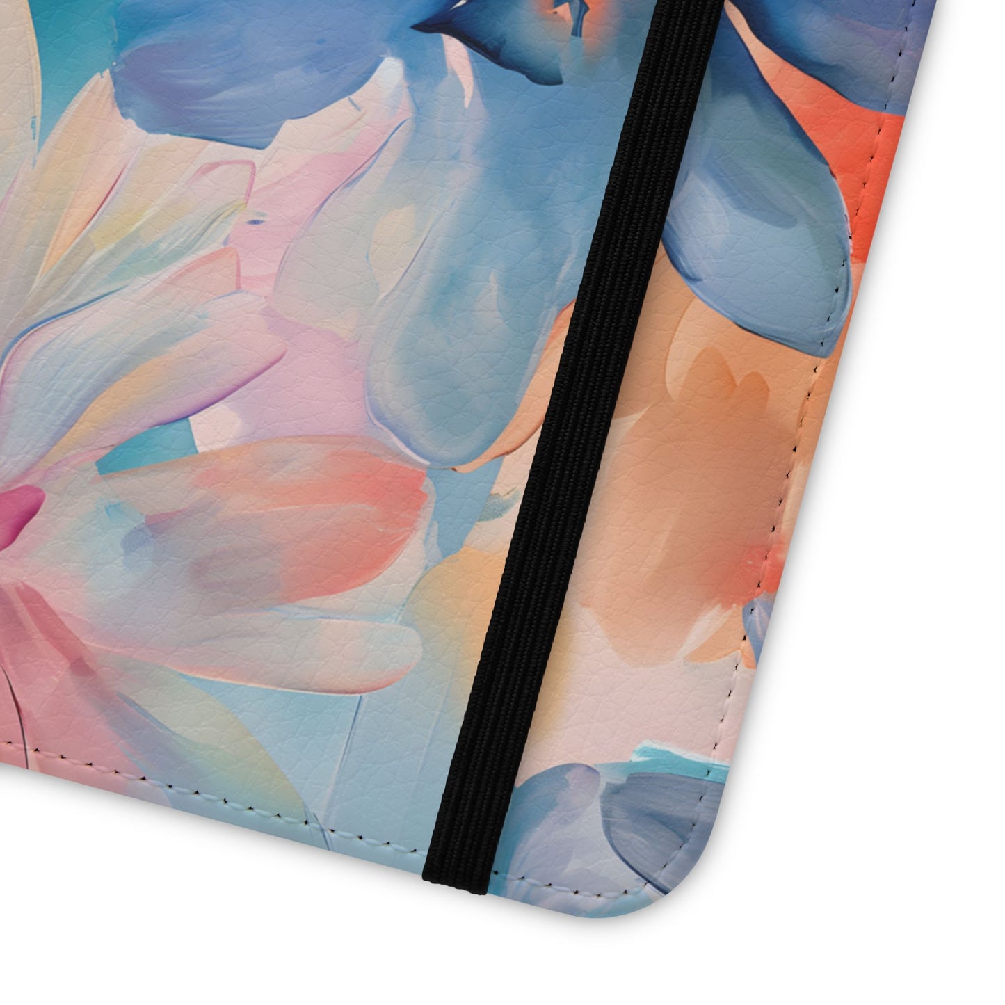 Radiant Bloom – Vegan Leather Wallet Samsung Case