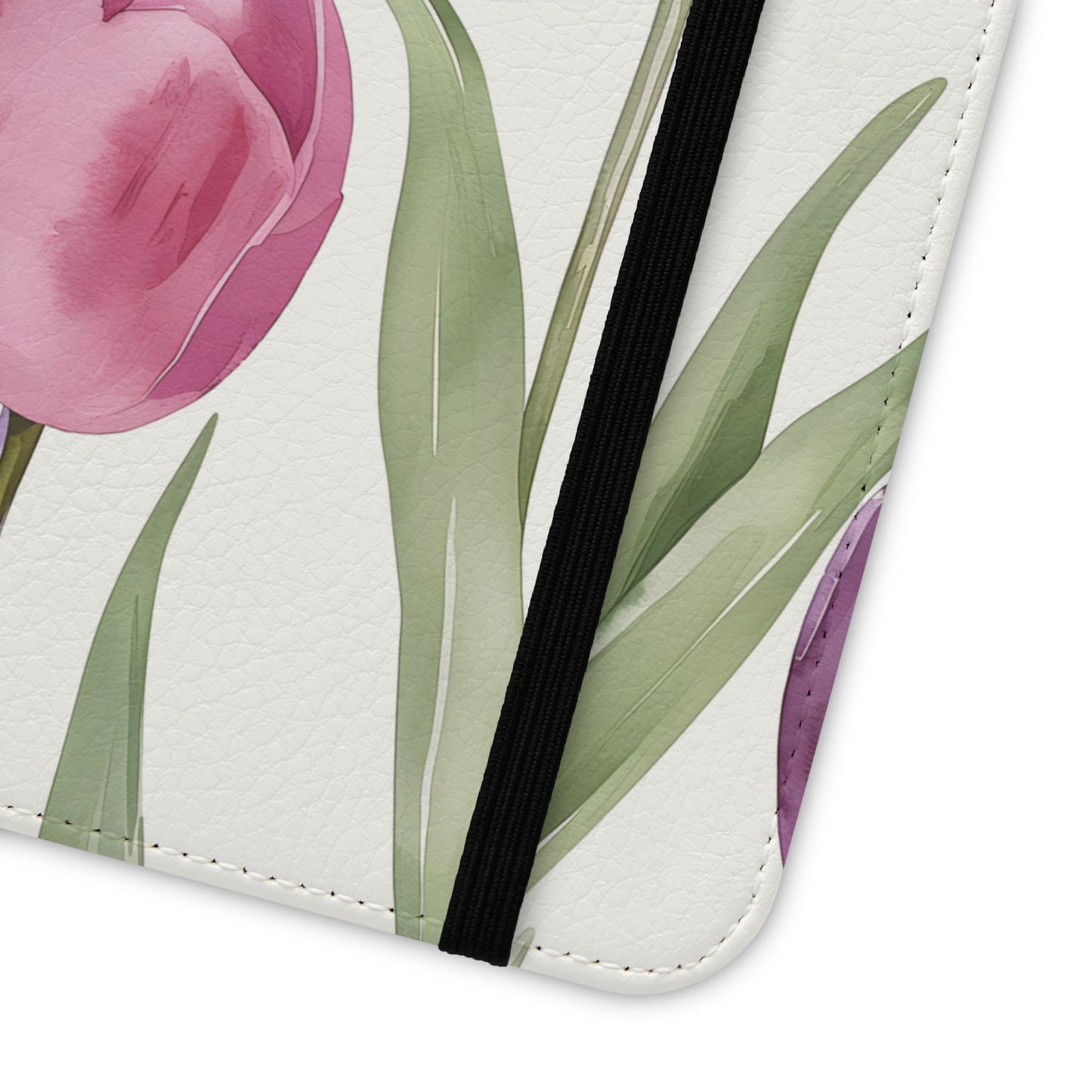 Tulip Serenade โ Vegan Leather Wallet Samsung Case