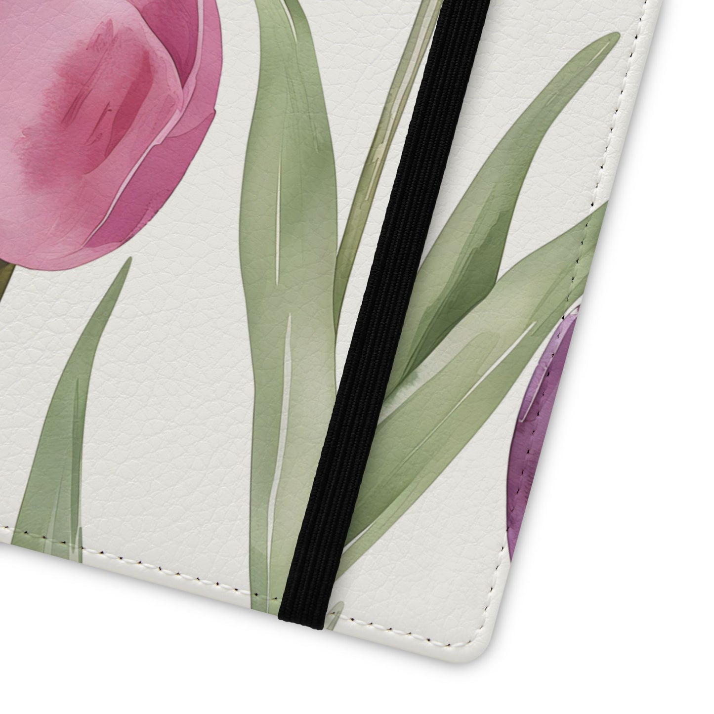 Tulip Serenade โ Vegan Leather Wallet Samsung Case