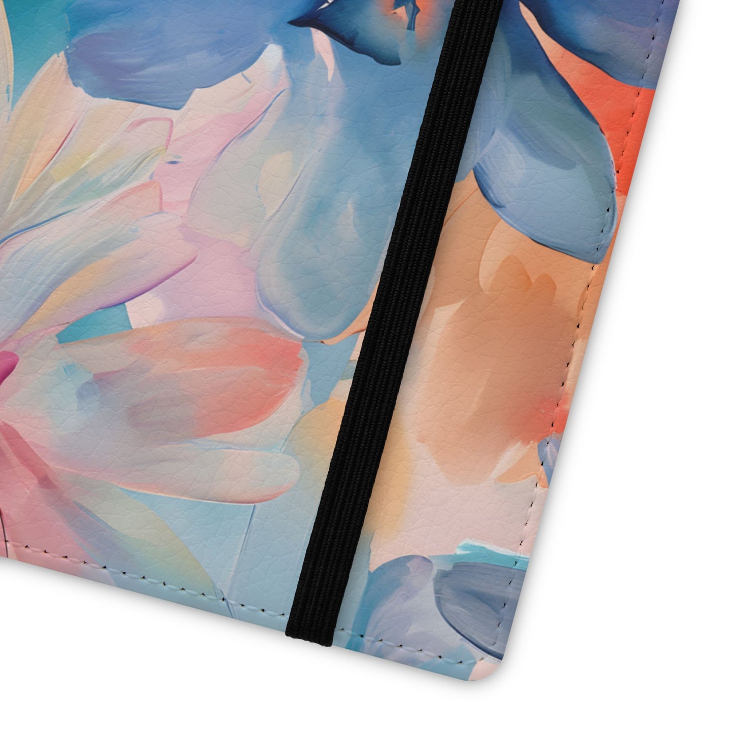 Radiant Bloom – Vegan Leather Wallet Samsung Case