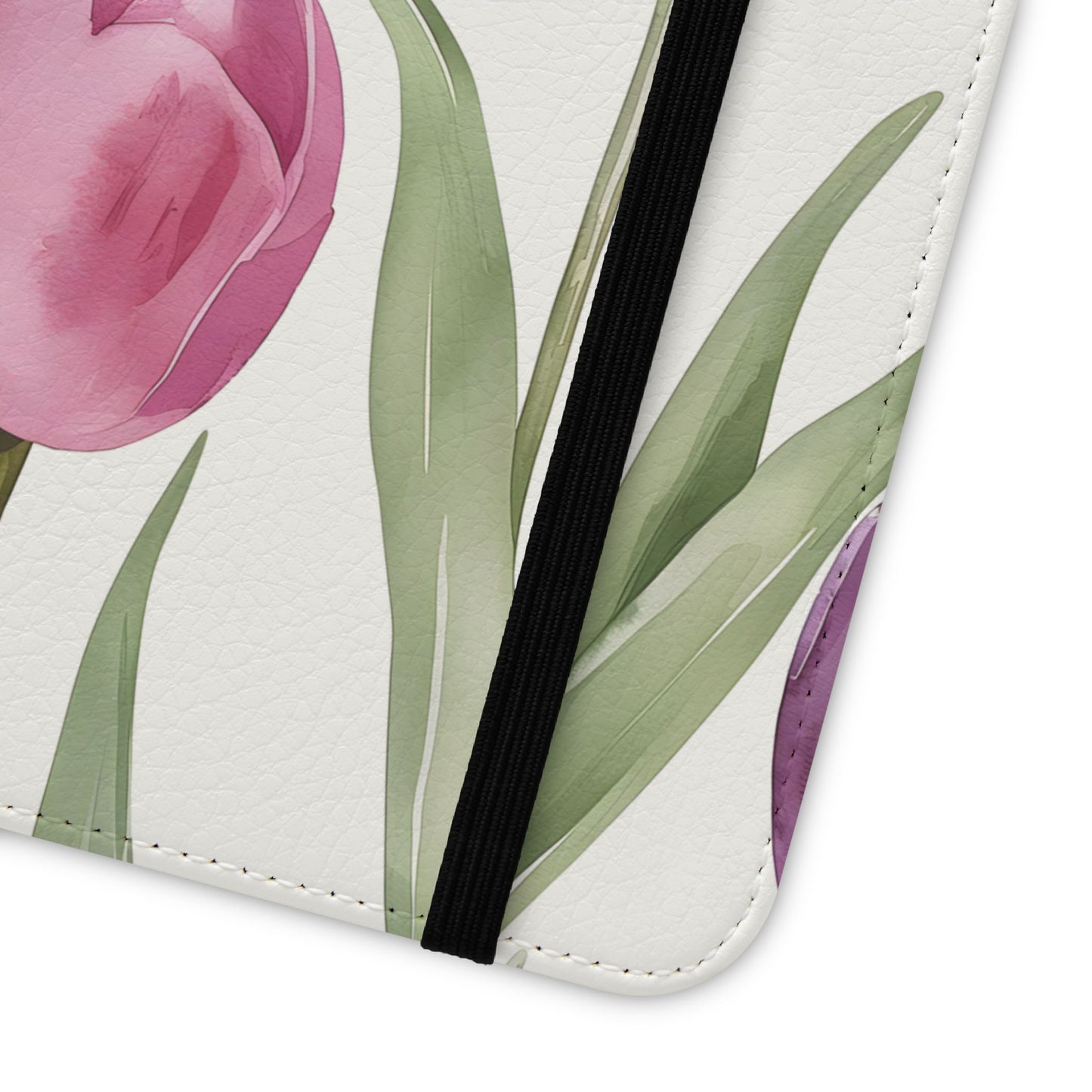 Tulip Serenade โ Vegan Leather Wallet Samsung Case