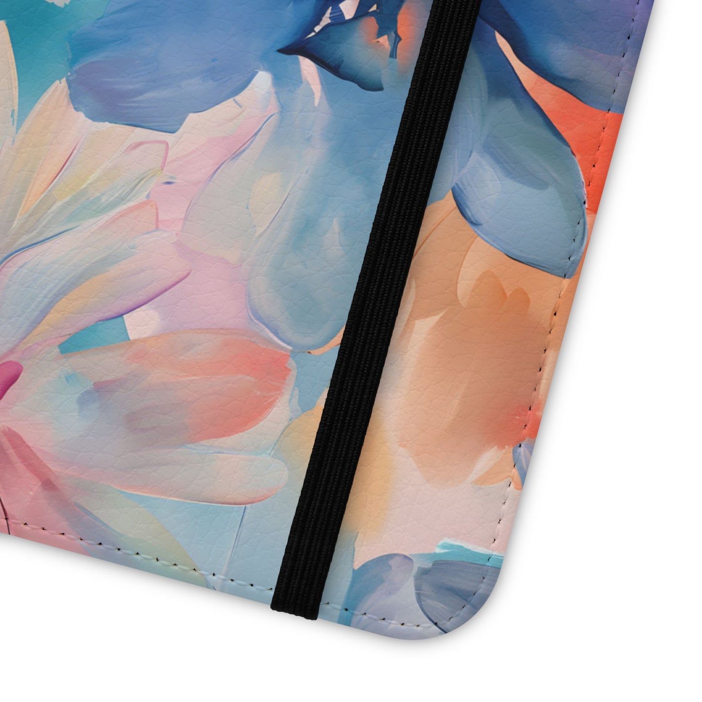 Radiant Bloom – Vegan Leather Wallet Samsung Case