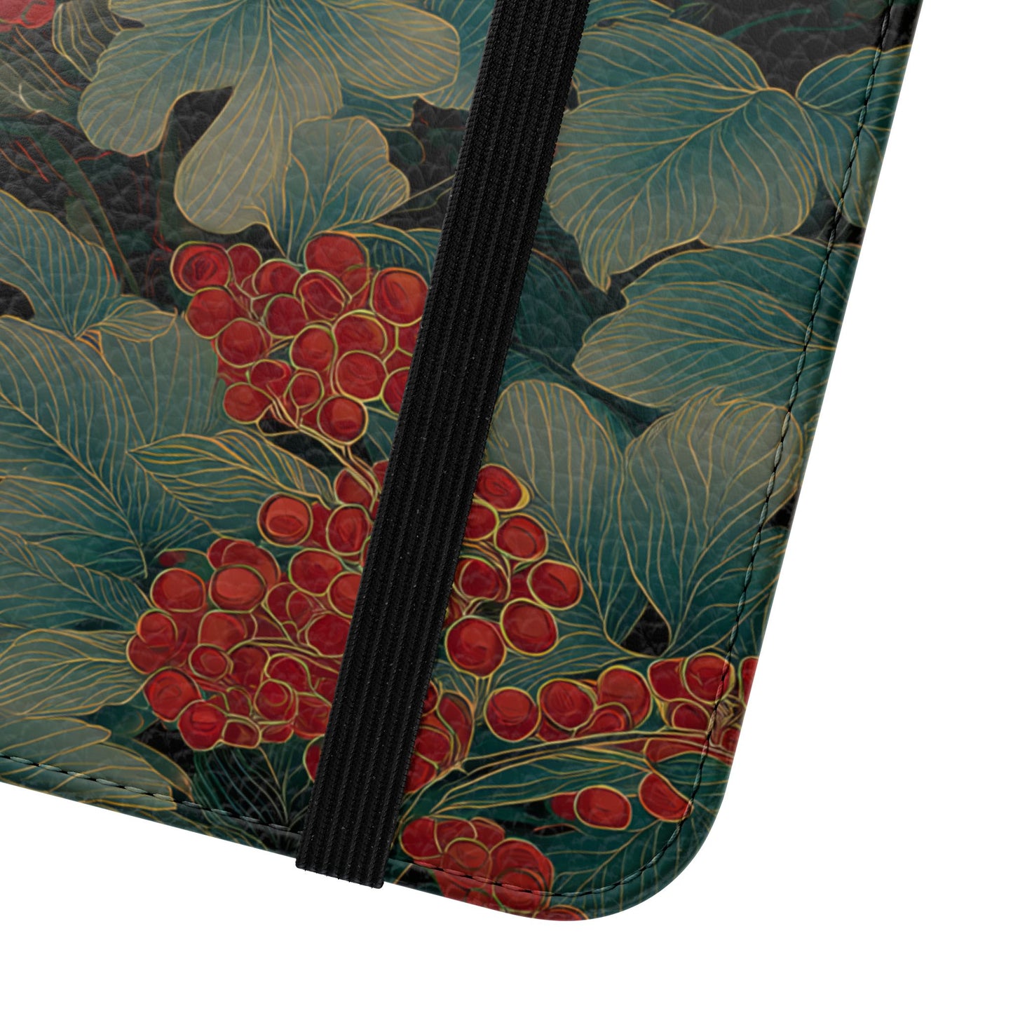 Blooming Peony – Vegan Leather Samsung Flip Case