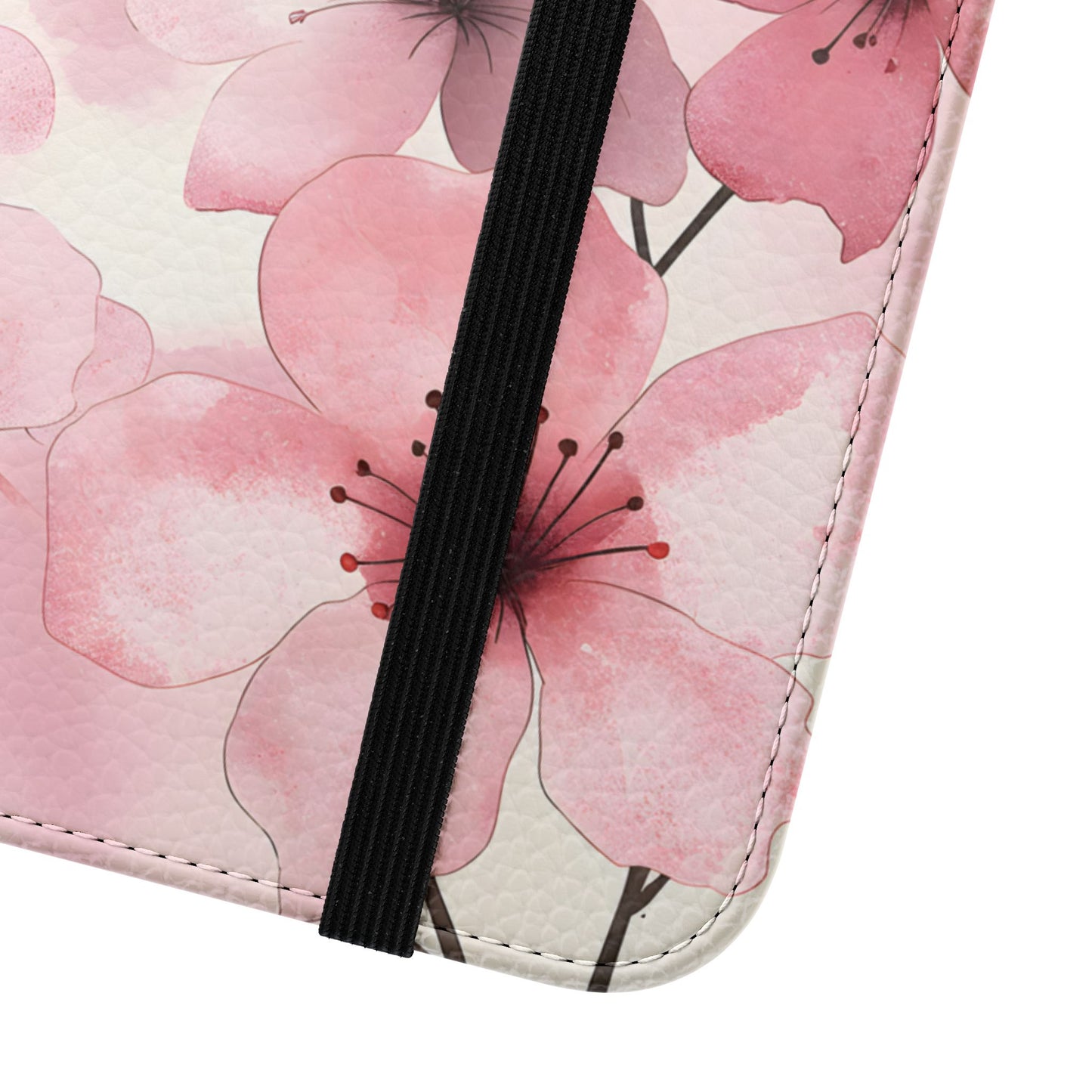 Sakura Veil โ Vegan Leather Wallet Samsung Case