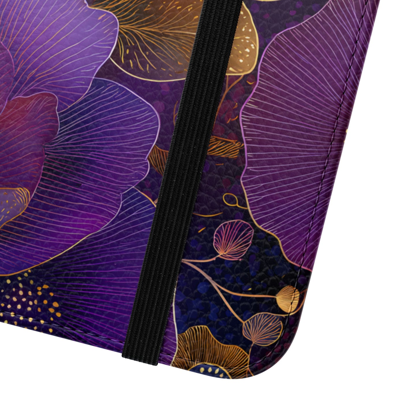 Imperial Petals – Vegan Leather Samsung Flip Phone Case
