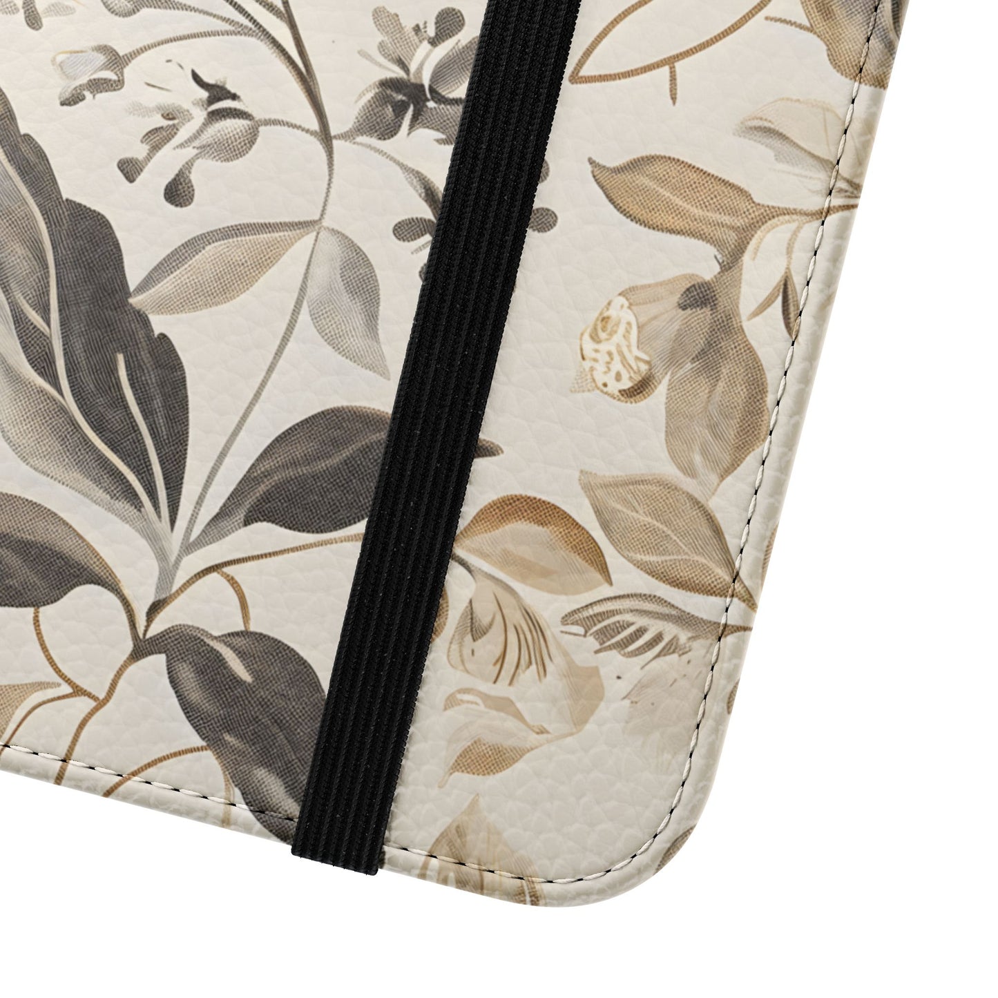 Golden Botanica โ Samsung Vegan Leather Wallet Case