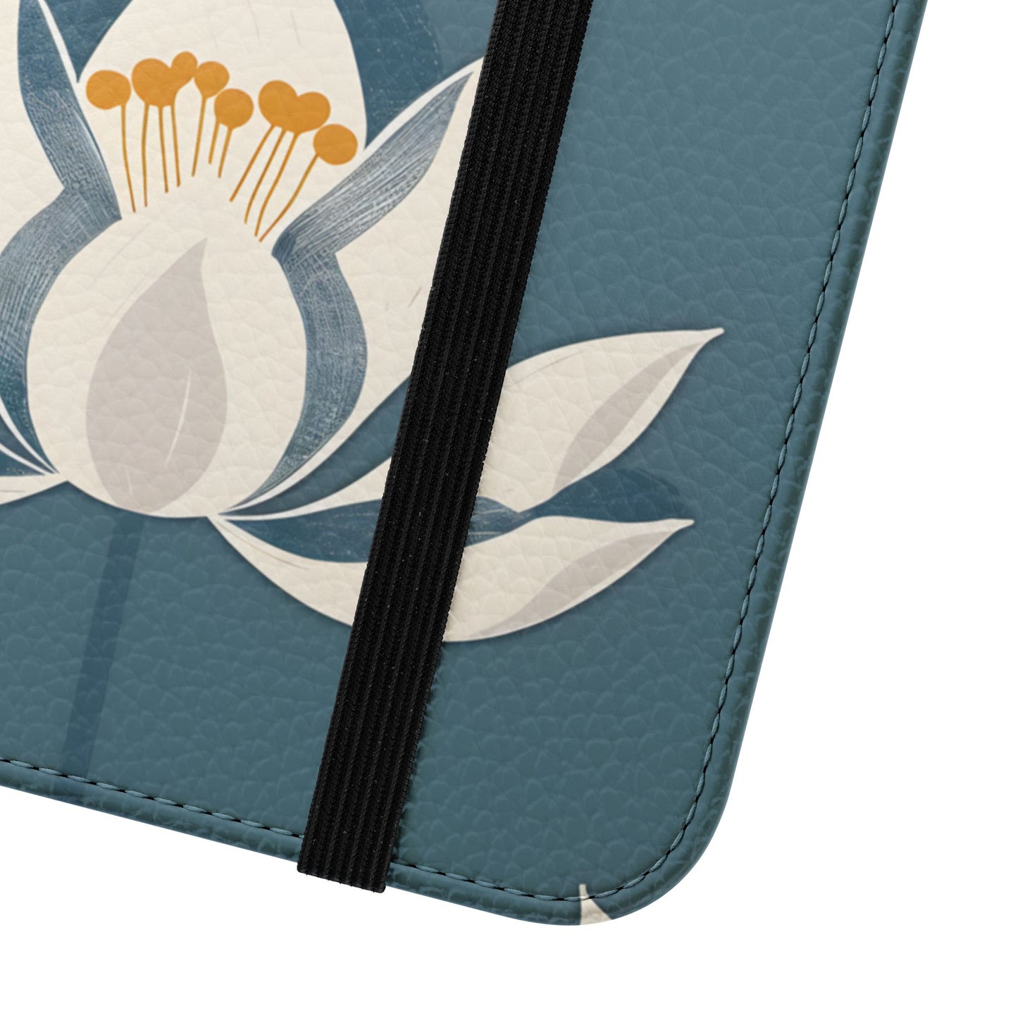 Lotus Serenity – Vegan Leather Wallet Samsung Case