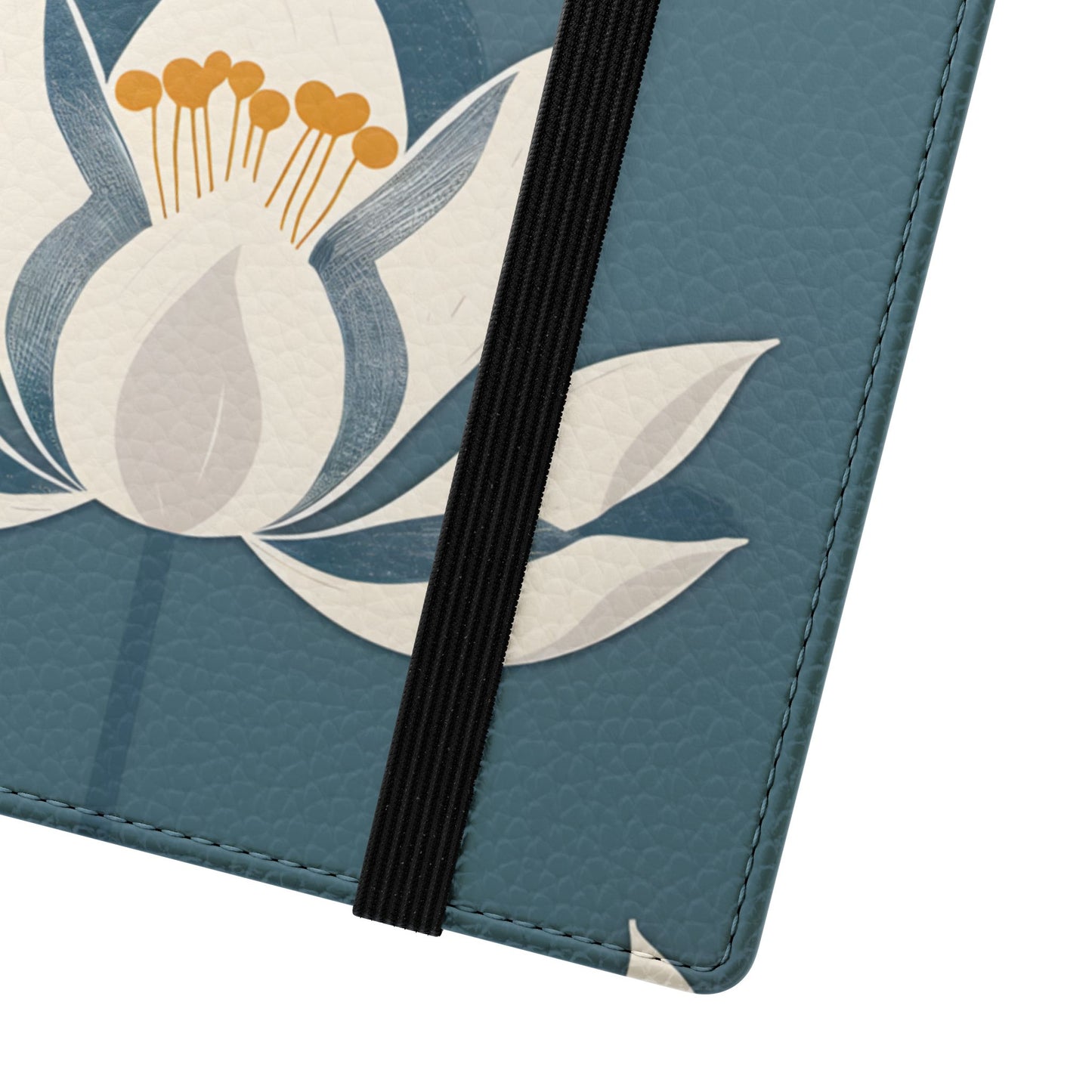 Lotus Serenity – Vegan Leather Wallet Samsung Case