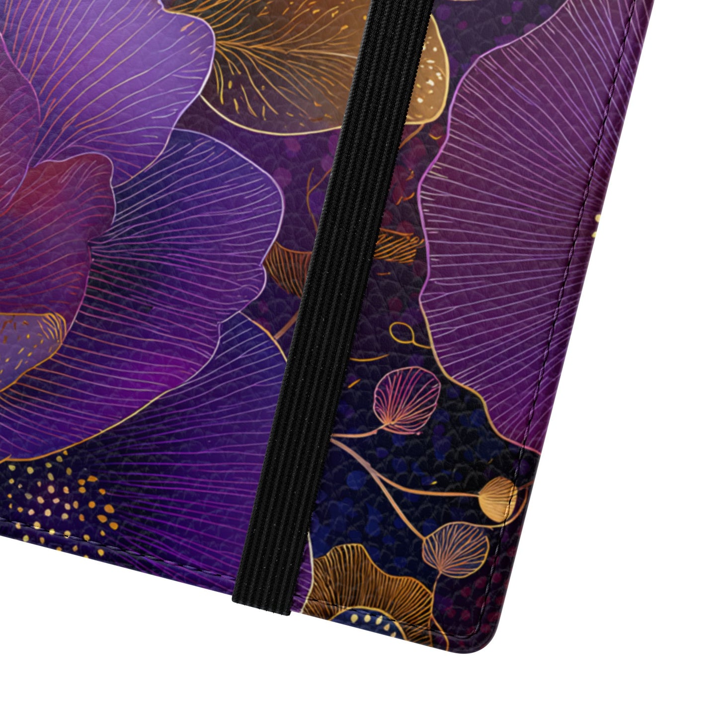 Imperial Petals – Vegan Leather Samsung Flip Phone Case