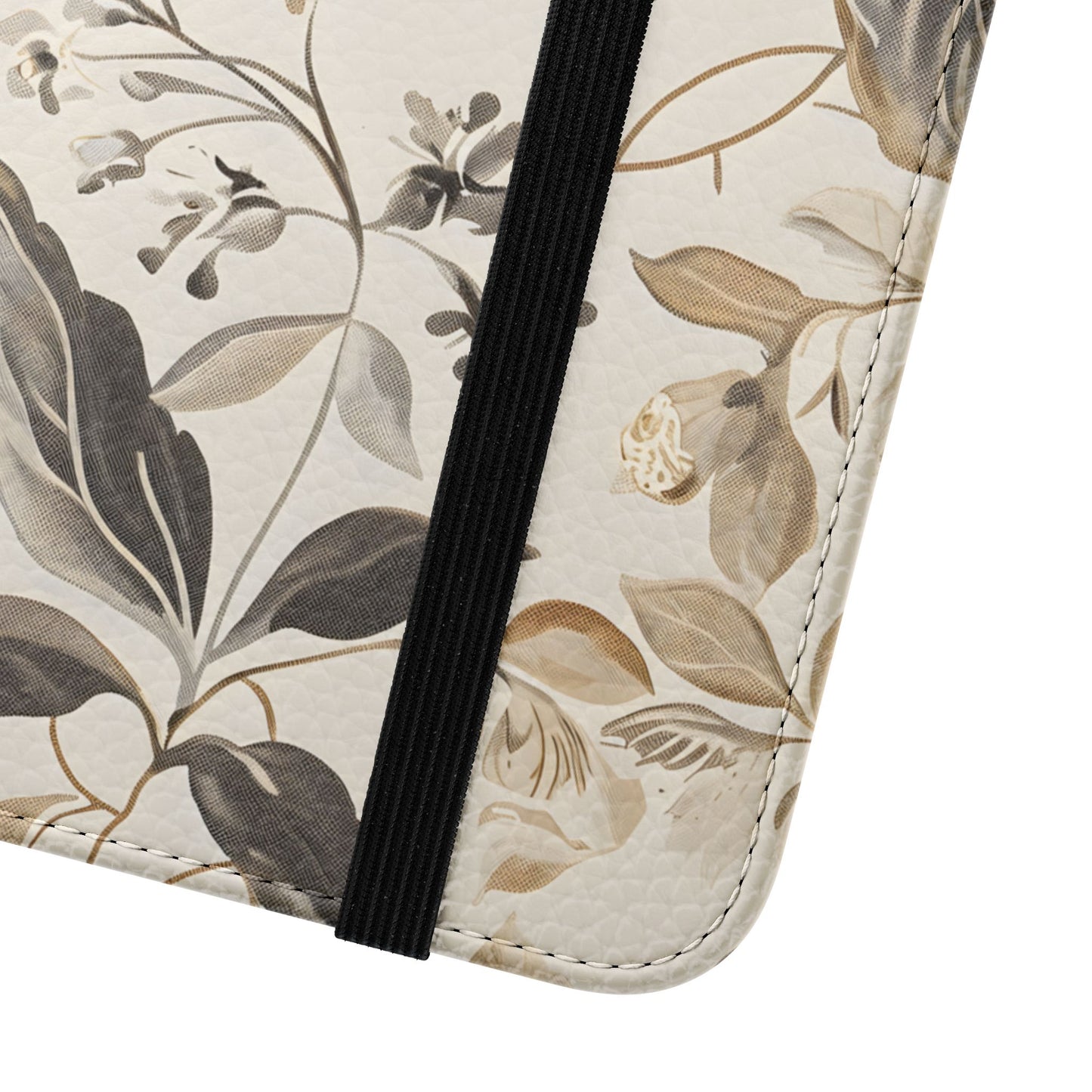 Golden Botanica โ Samsung Vegan Leather Wallet Case