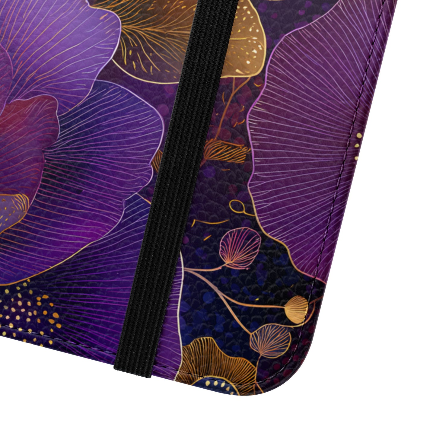 Imperial Petals – Vegan Leather Samsung Flip Phone Case