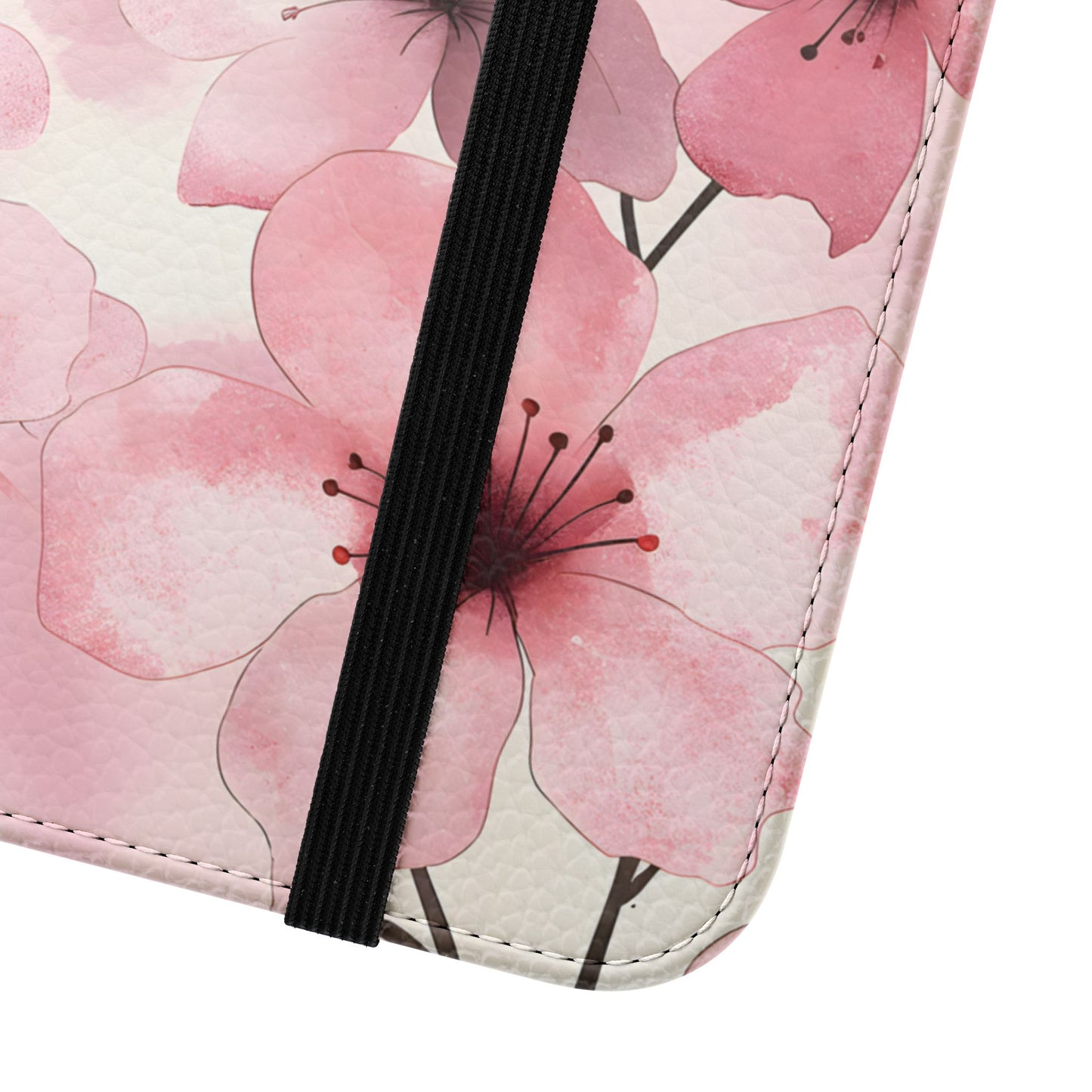 Sakura Veil โ Vegan Leather Wallet Samsung Case