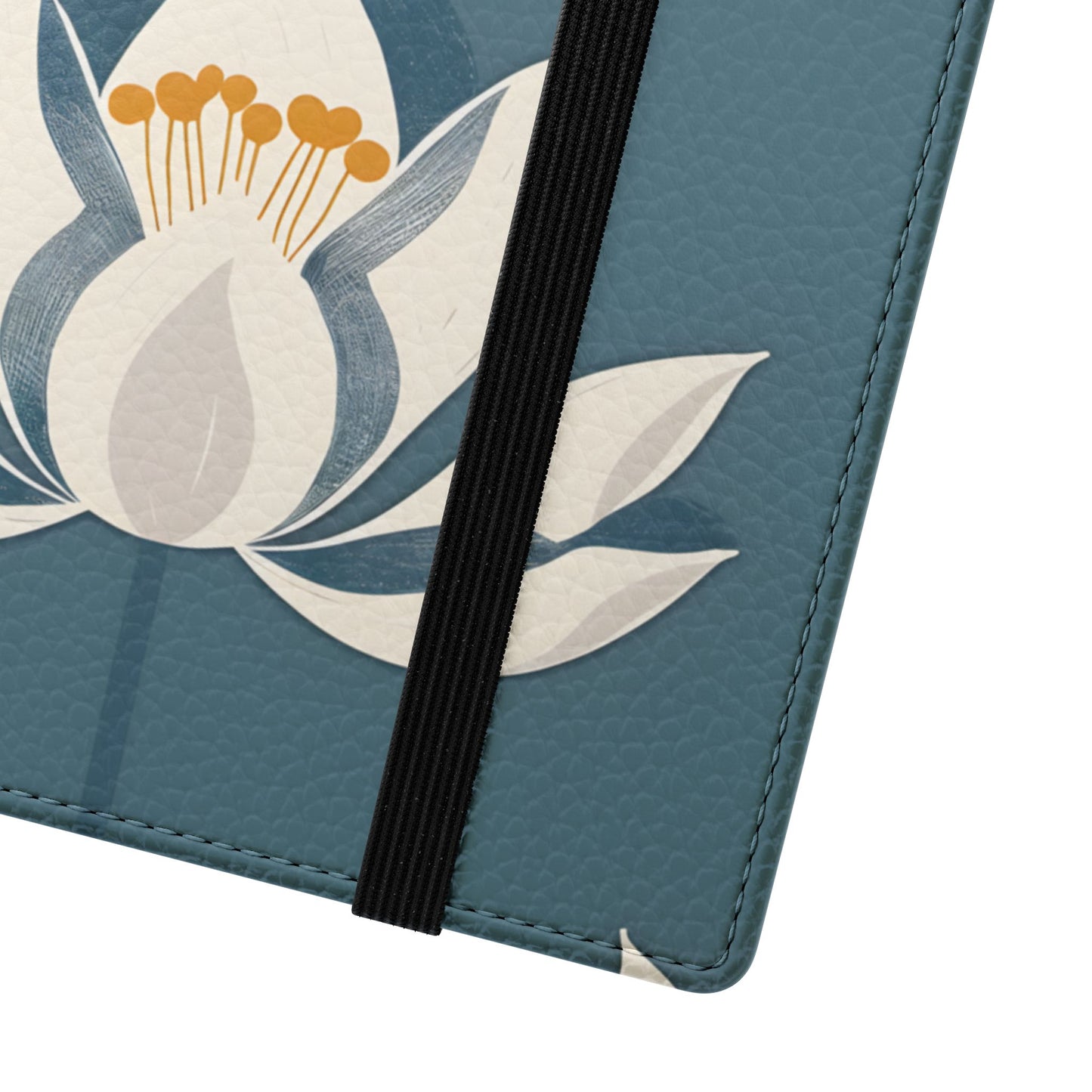 Lotus Serenity – Vegan Leather Wallet Samsung Case