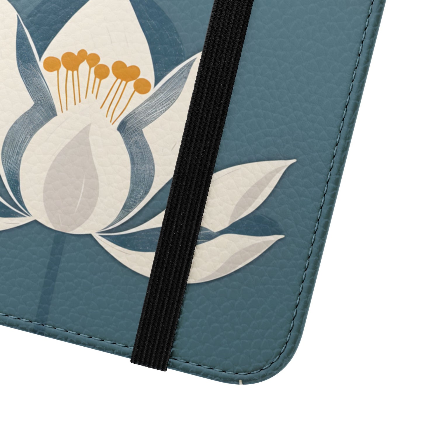 Lotus Serenity – Vegan Leather Wallet Samsung Case