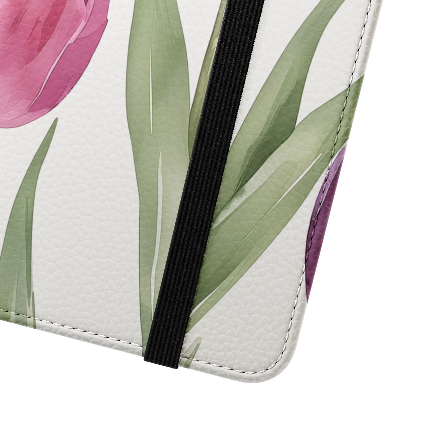 Tulip Serenade โ Vegan Leather Wallet Samsung Case