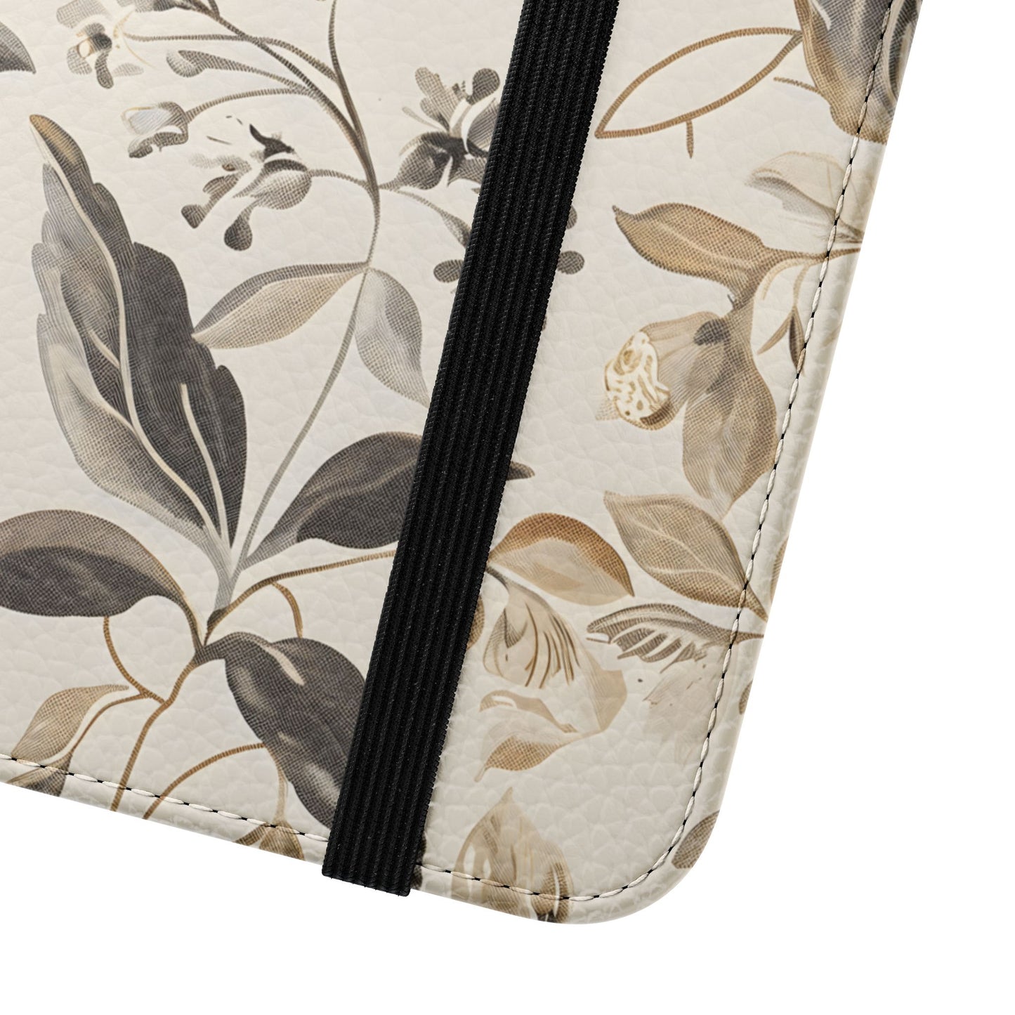 Golden Botanica โ Samsung Vegan Leather Wallet Case