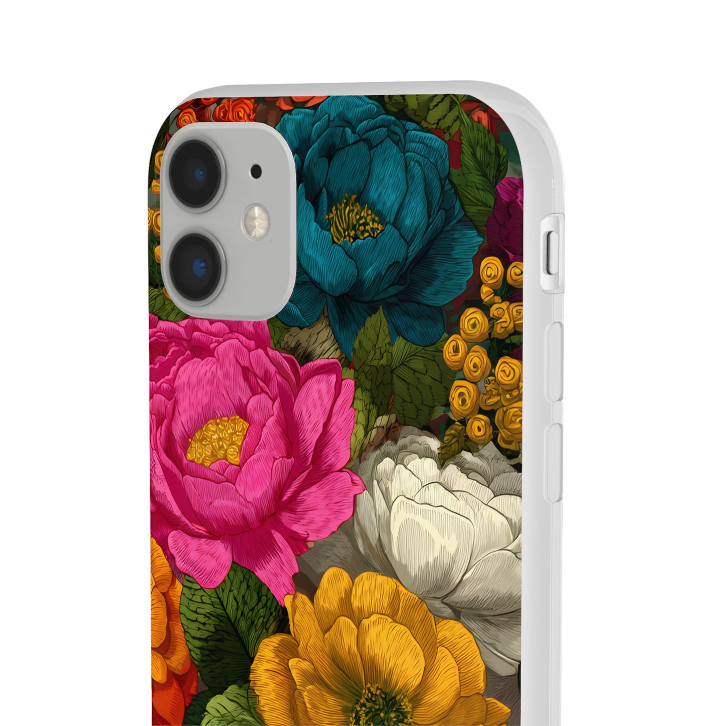 Midnight Bloom - Flexi iPhone Case