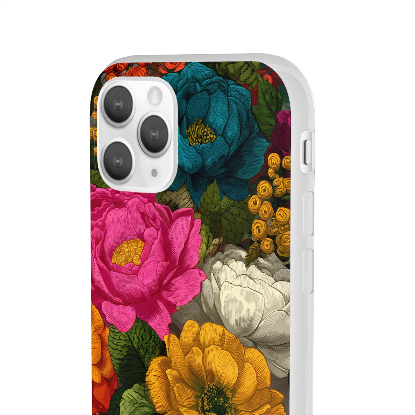 Midnight Bloom - Flexi iPhone Case