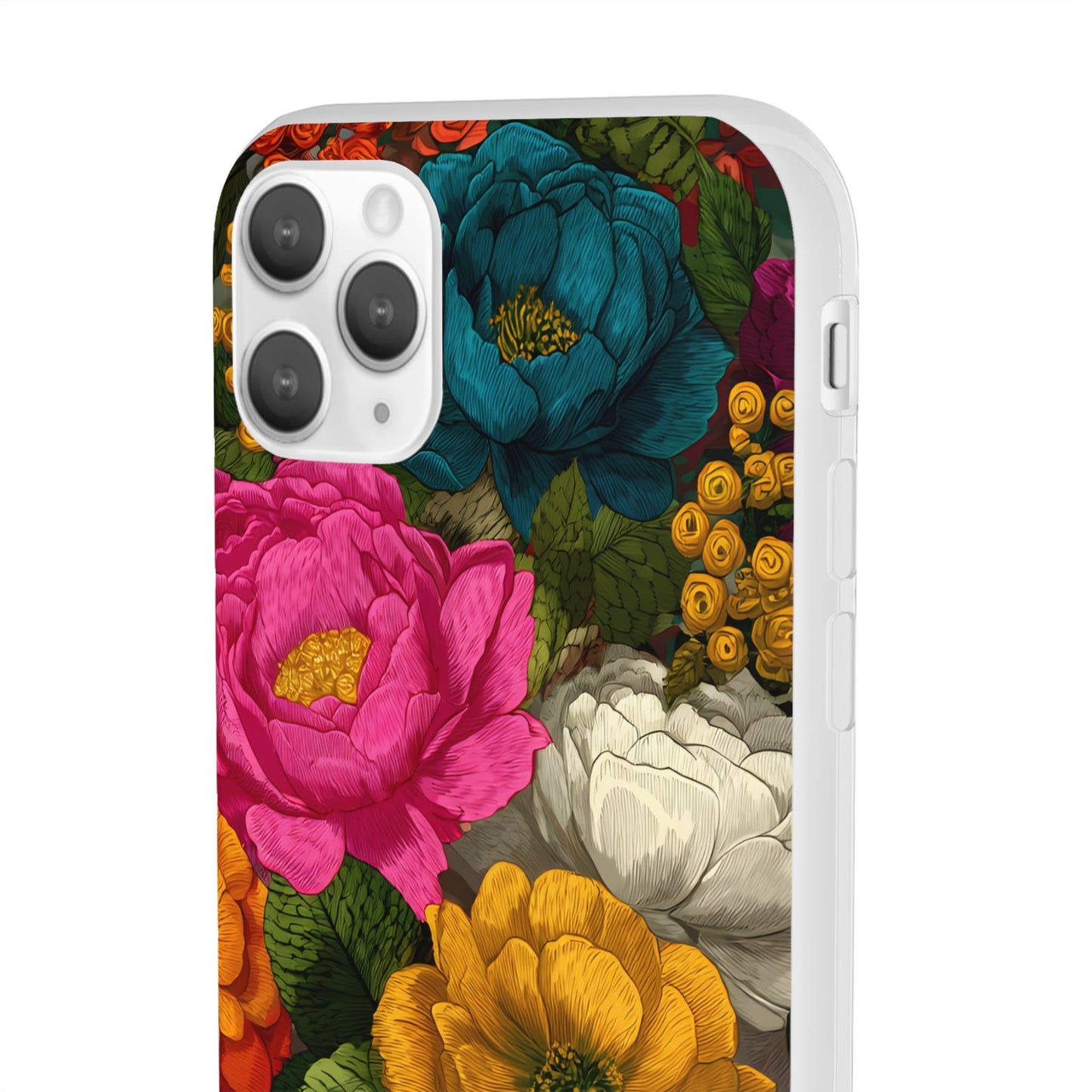 Midnight Bloom - Flexi iPhone Case