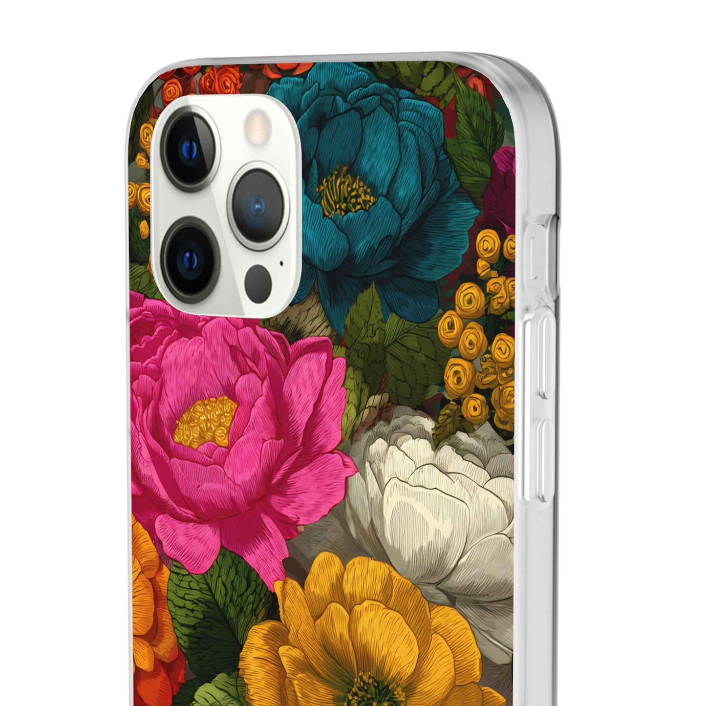 Midnight Bloom - Flexi iPhone Case