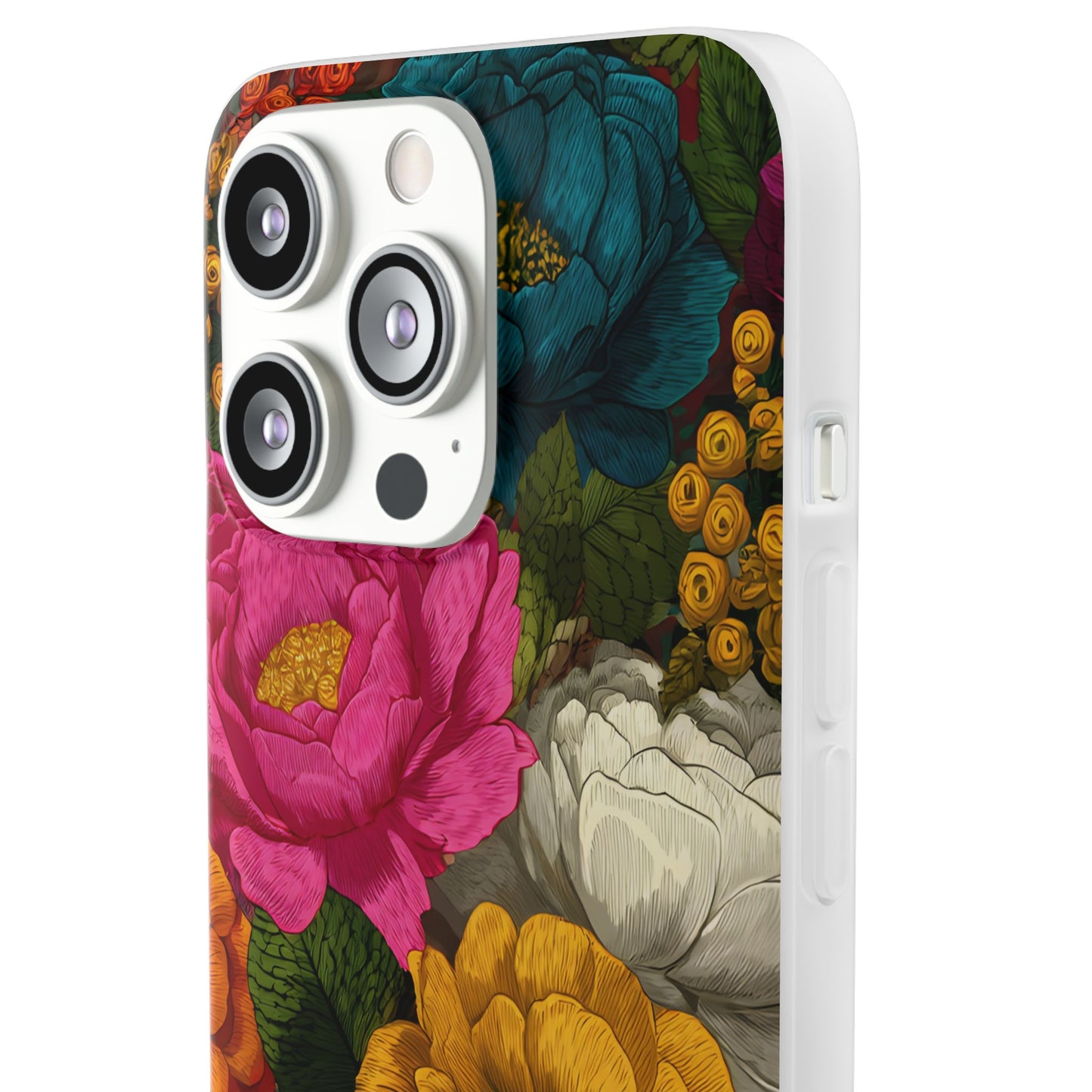 Midnight Bloom - Flexi iPhone Case