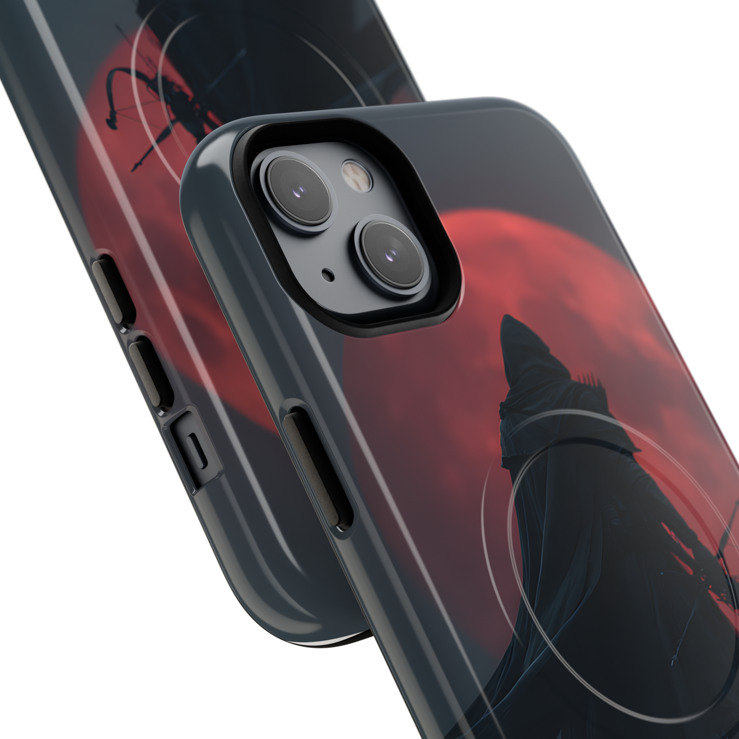 Shadow of the Crimson Moon – Tough MagSafe iPhone Case