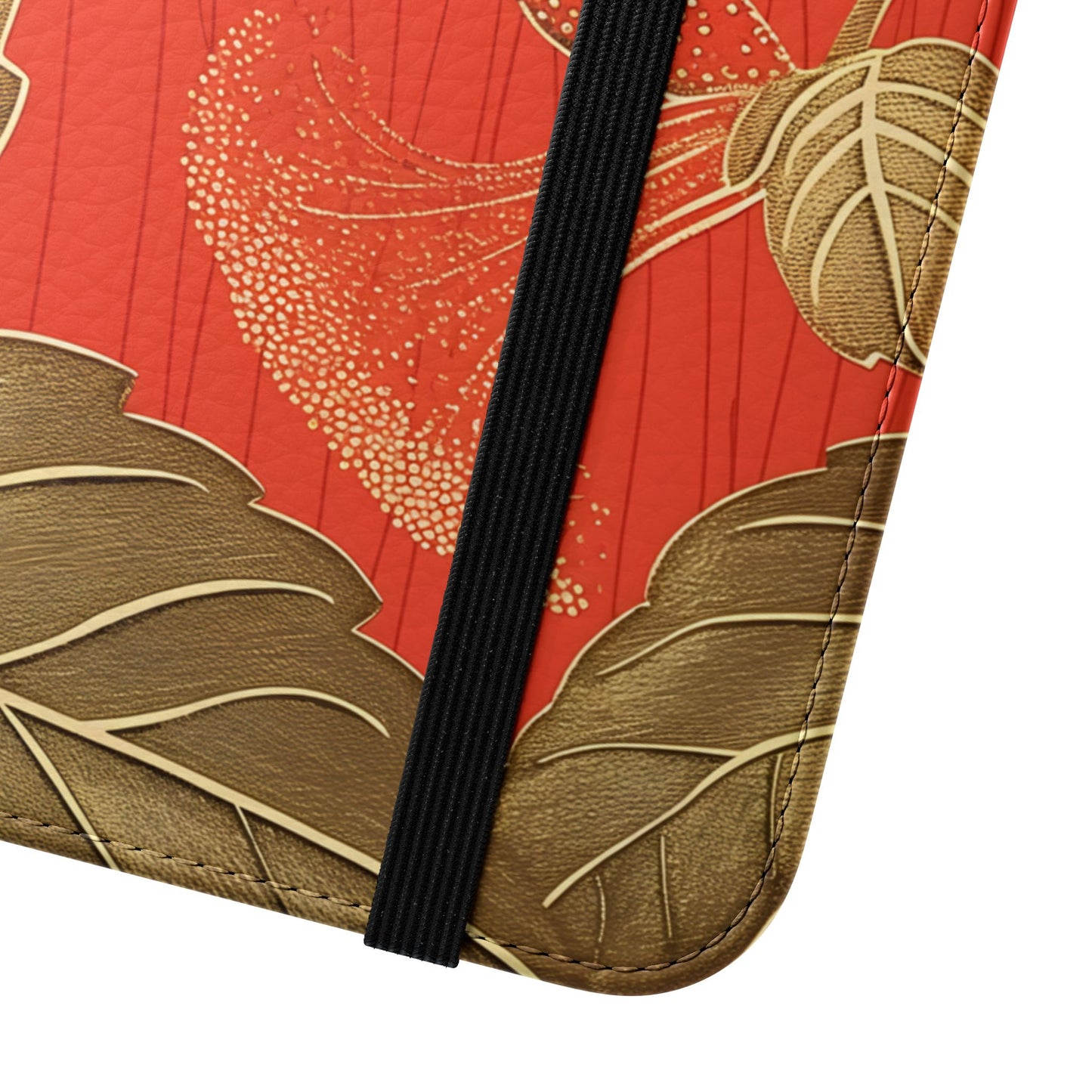 Golden Hibiscus – iPhone Wallet Case