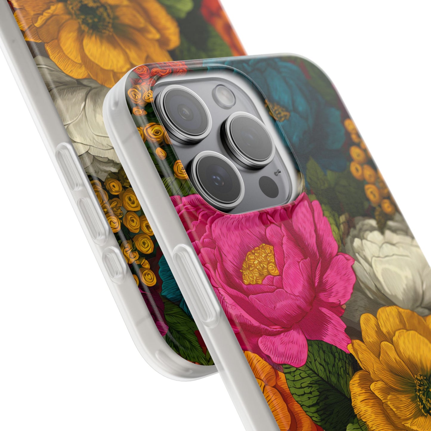 Midnight Bloom - Flexi iPhone Case