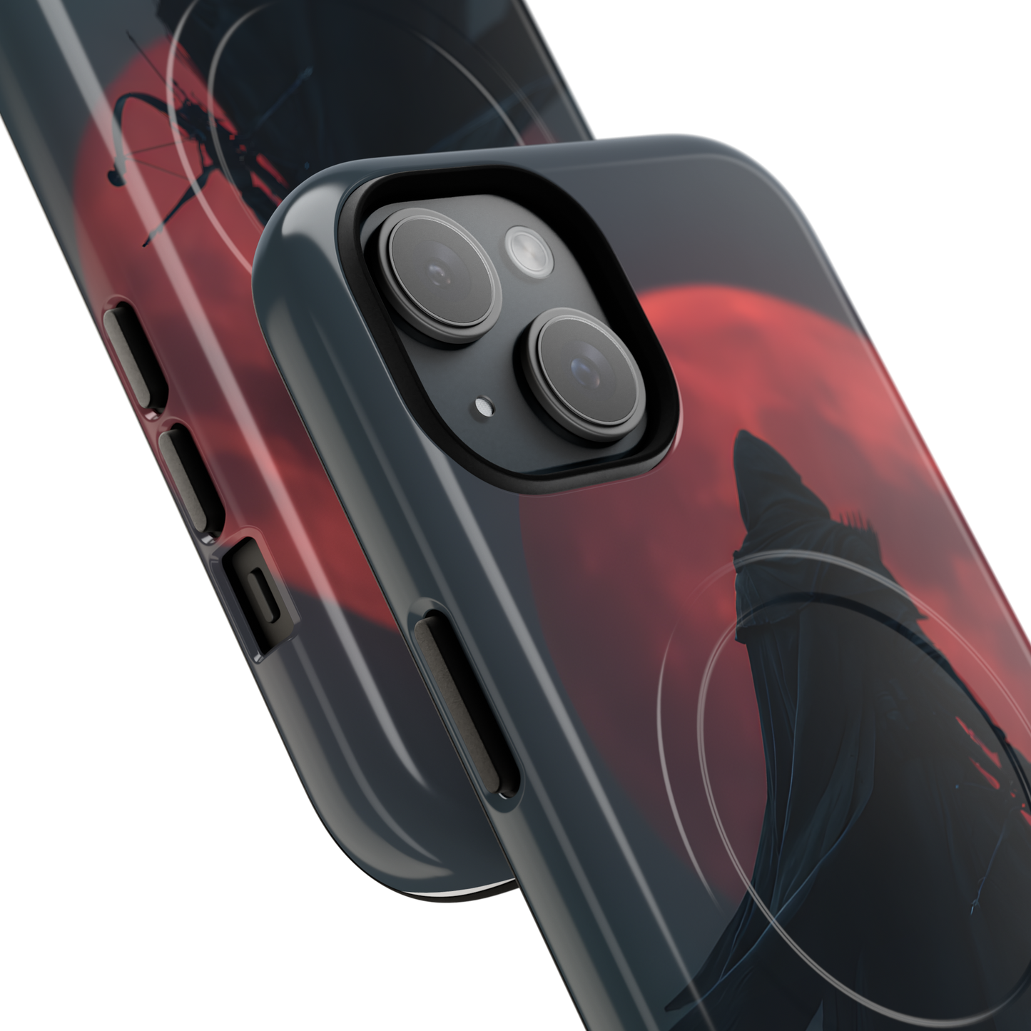 Shadow of the Crimson Moon – Tough MagSafe iPhone Case