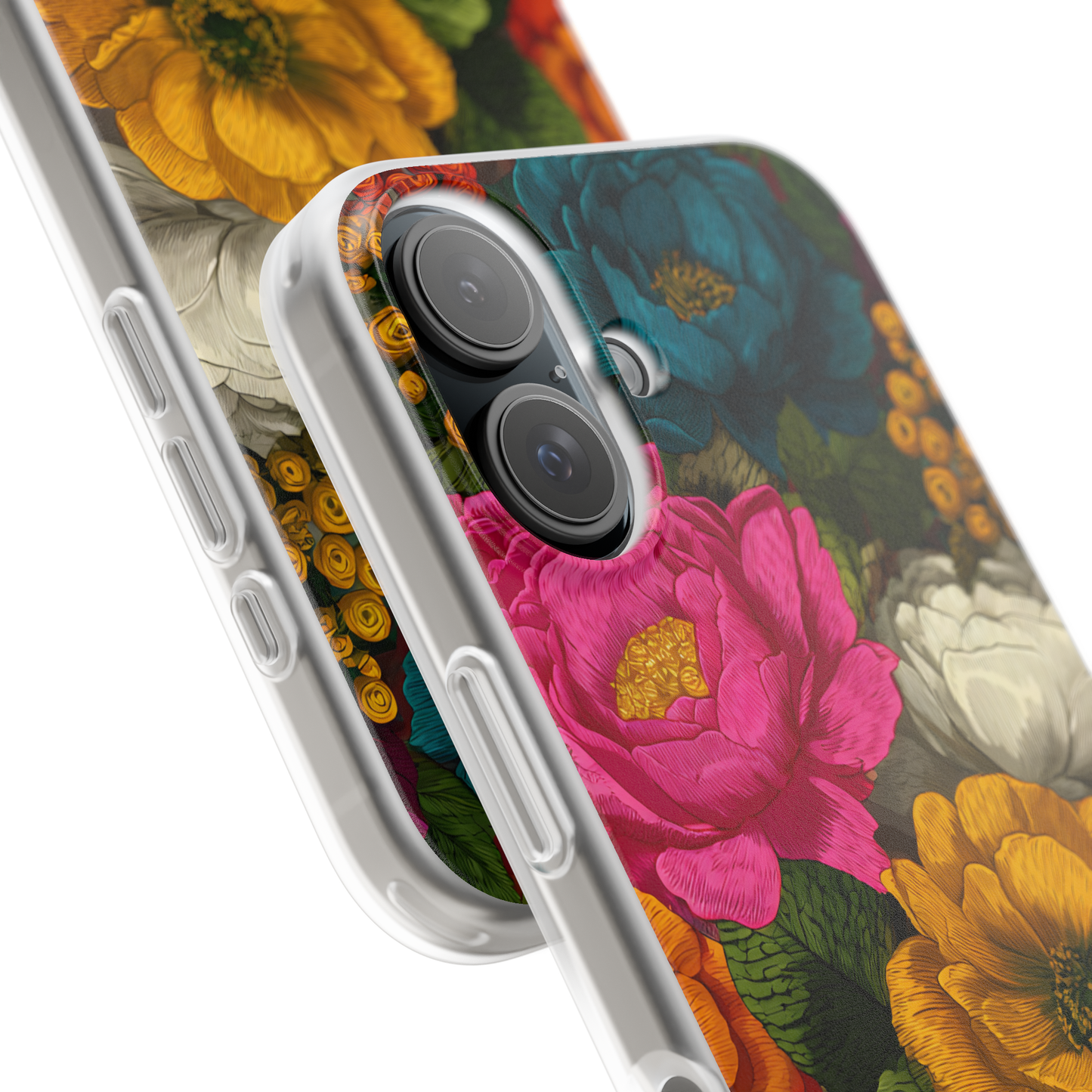 Midnight Bloom - Flexi iPhone Case