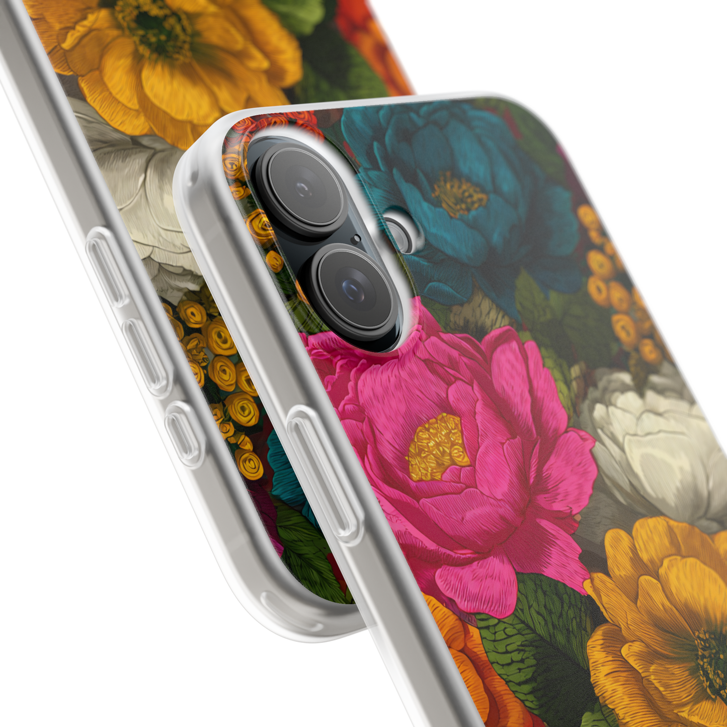 Midnight Bloom - Flexi iPhone Case