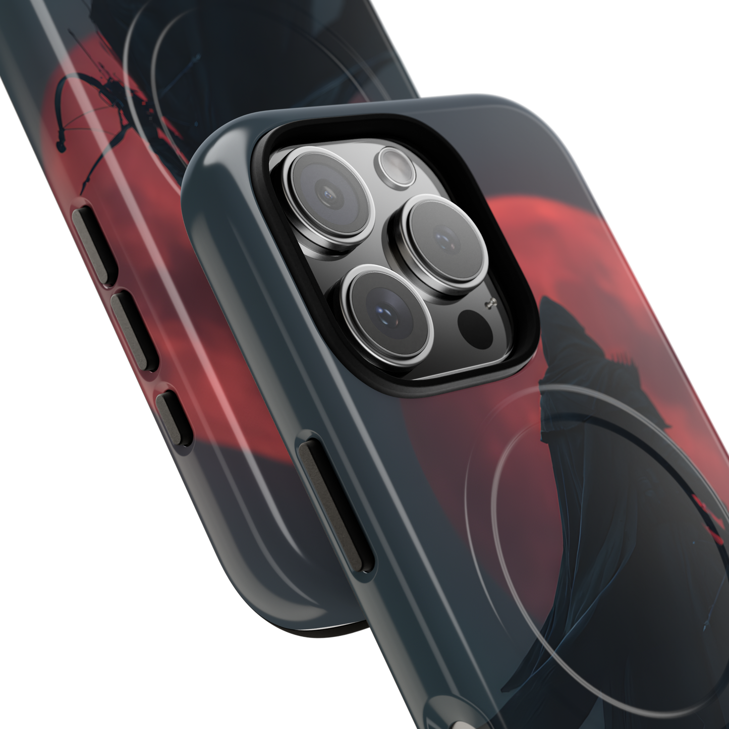 Shadow of the Crimson Moon – Tough MagSafe iPhone Case