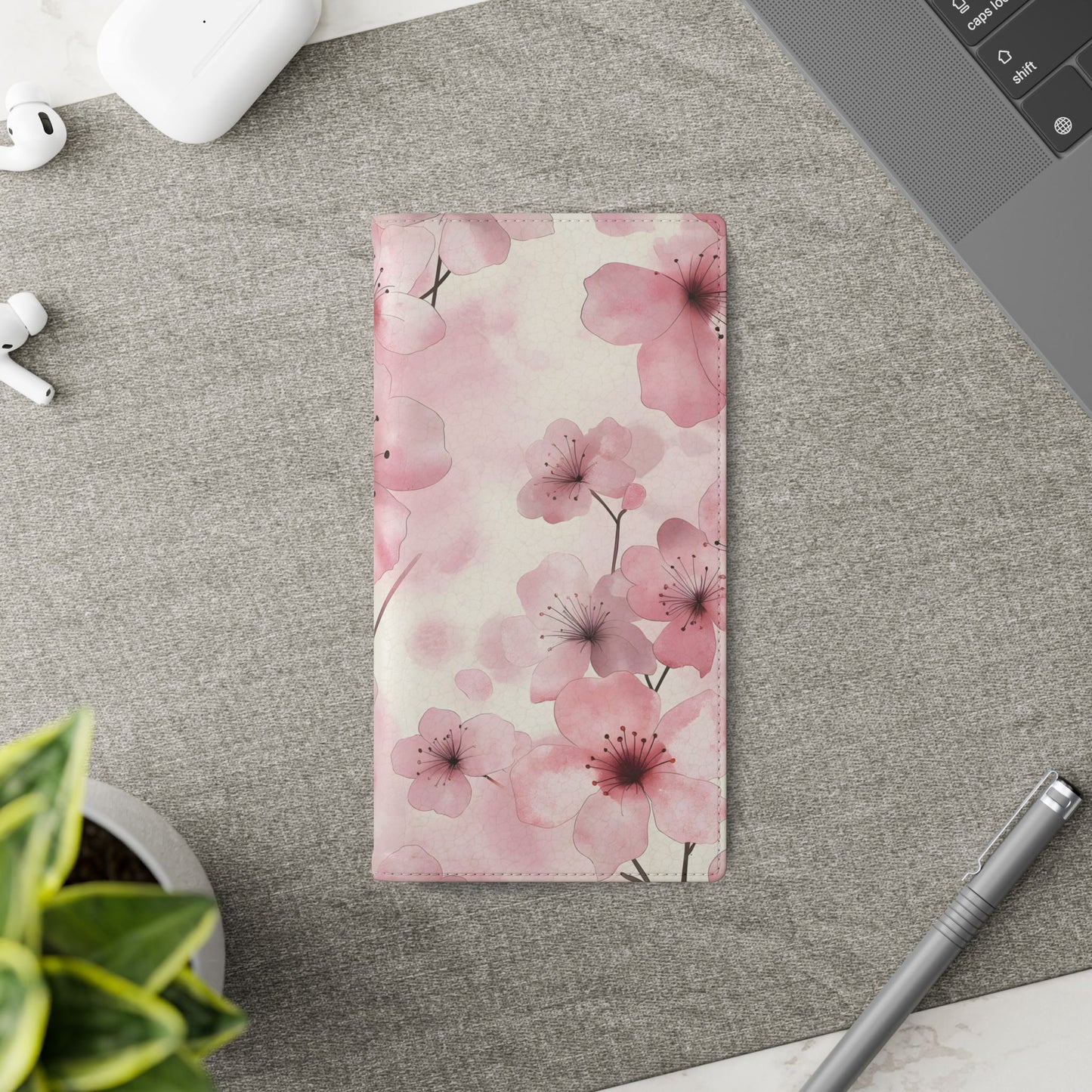 Sakura Veil โ Vegan Leather Wallet Samsung Case