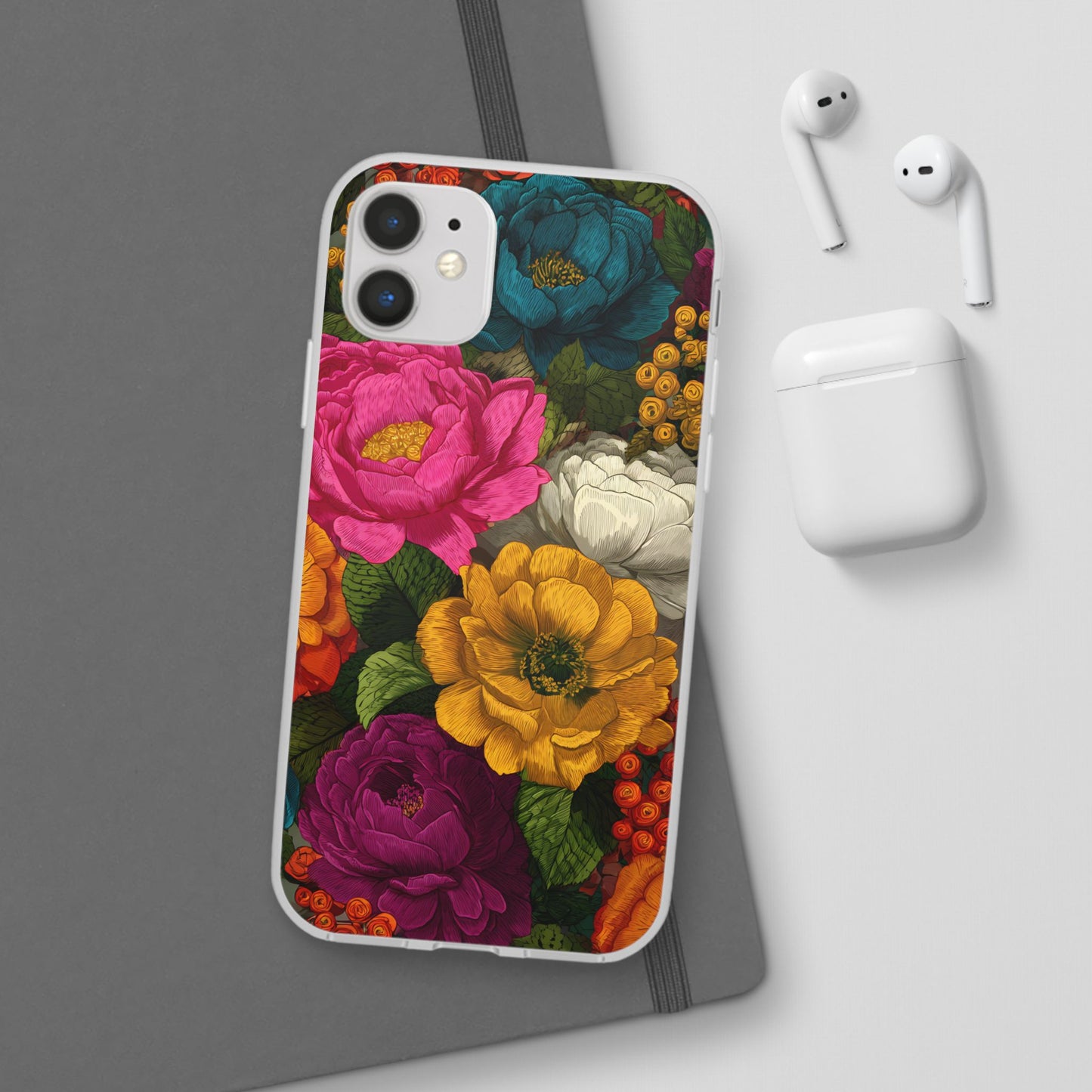 Midnight Bloom - Flexi iPhone Case