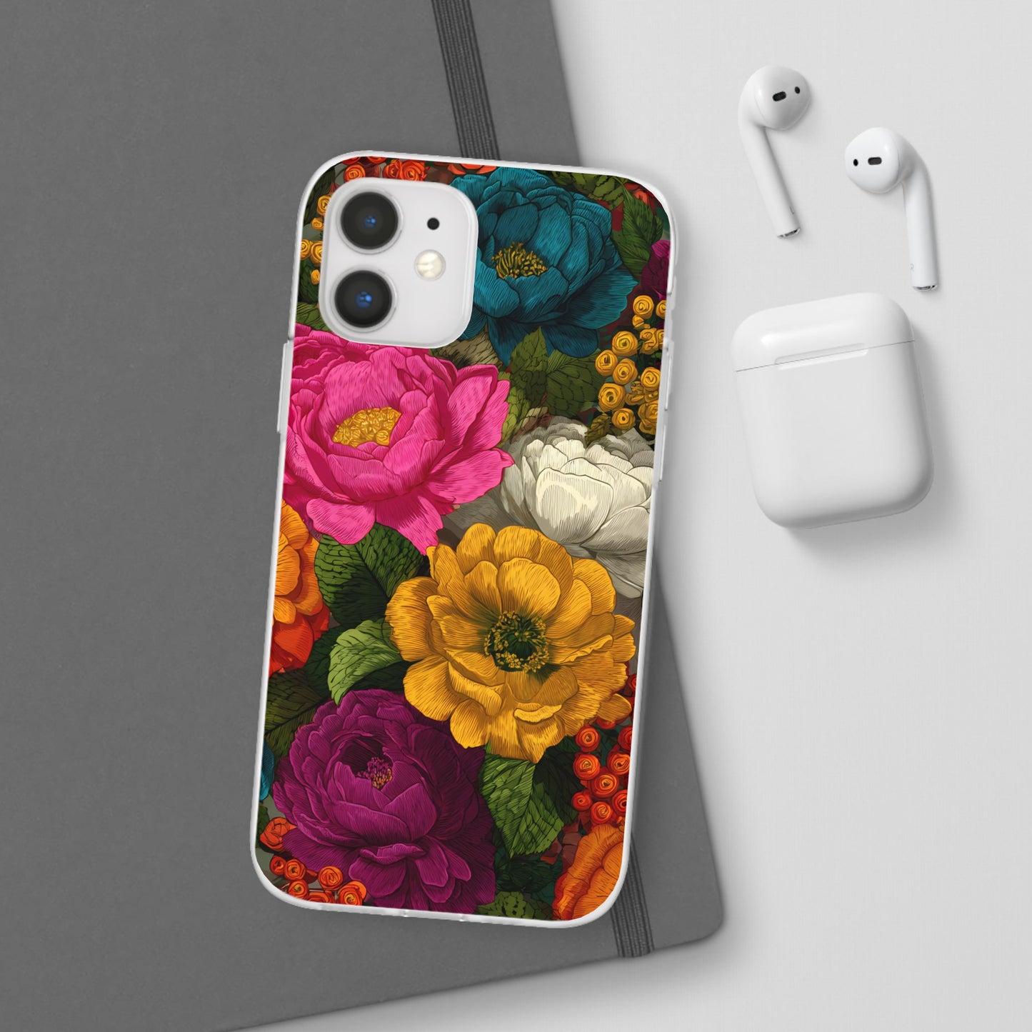 Midnight Bloom - Flexi iPhone Case