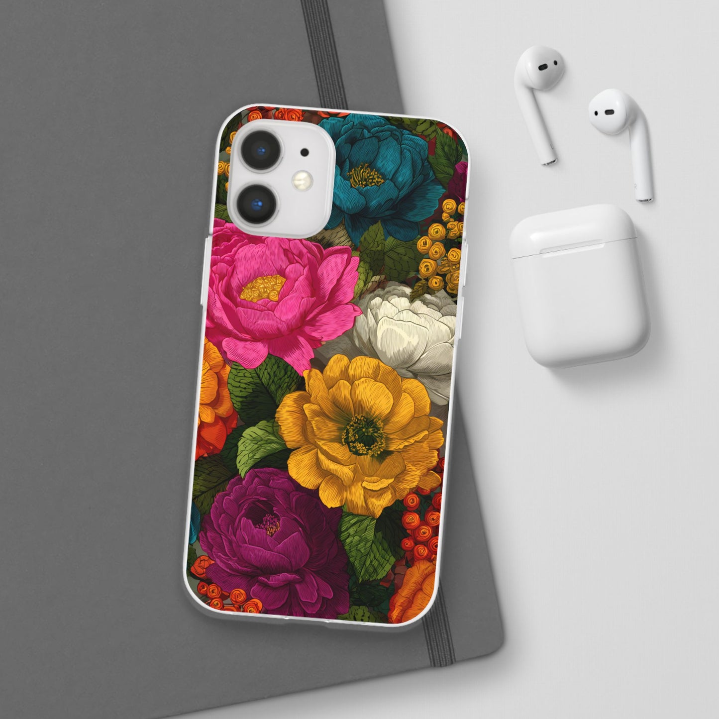 Midnight Bloom - Flexi iPhone Case