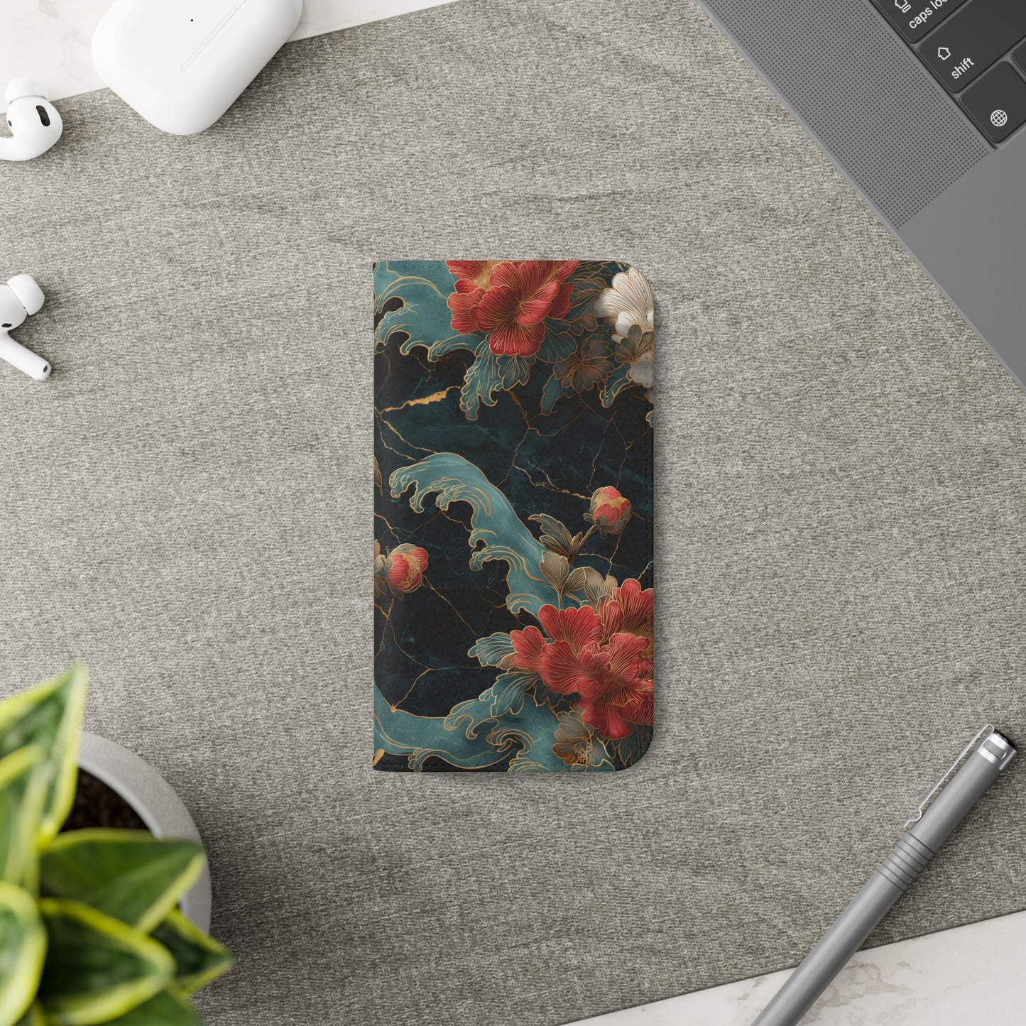 Crimson Tides – iPhone Wallet Case