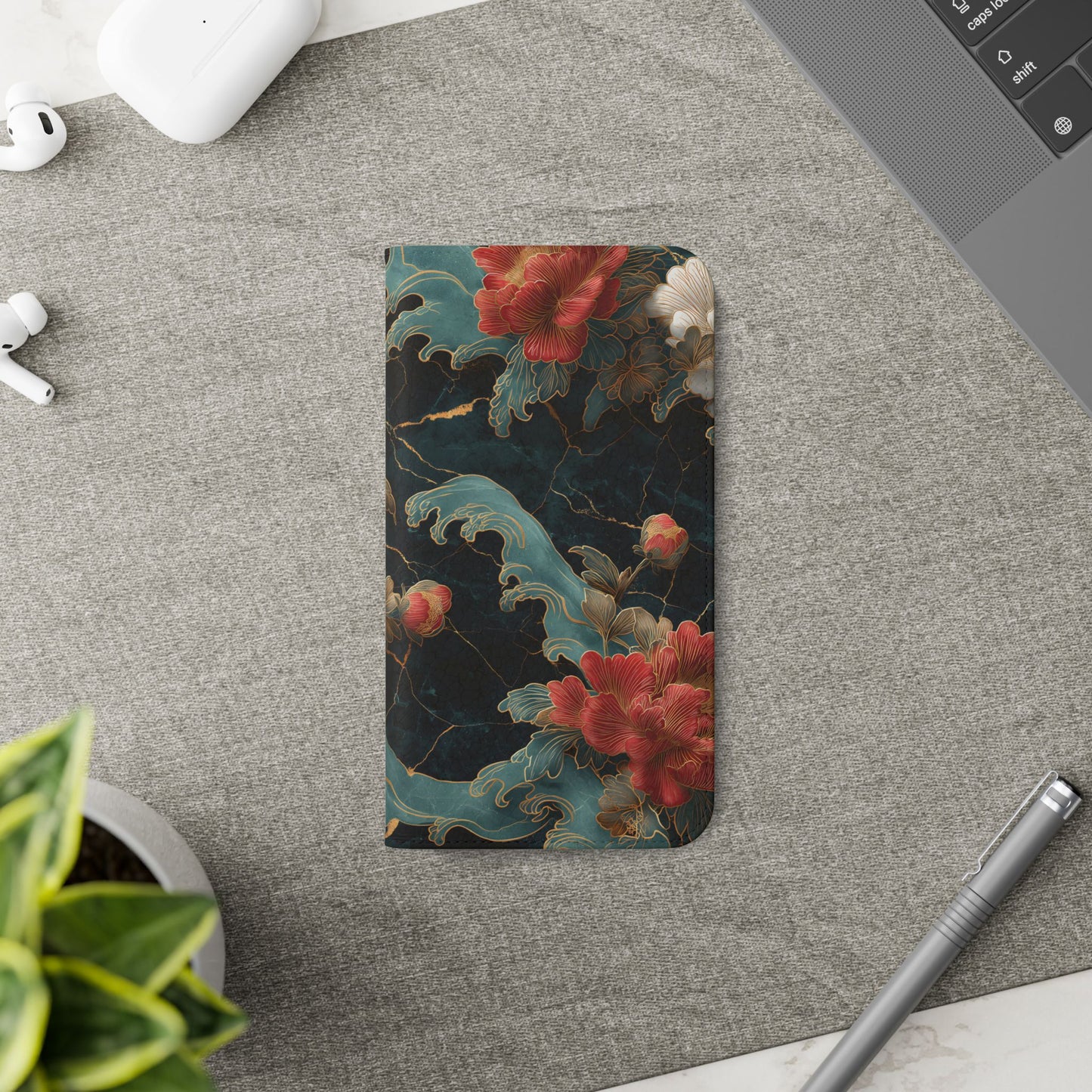 Crimson Tides – iPhone Wallet Case