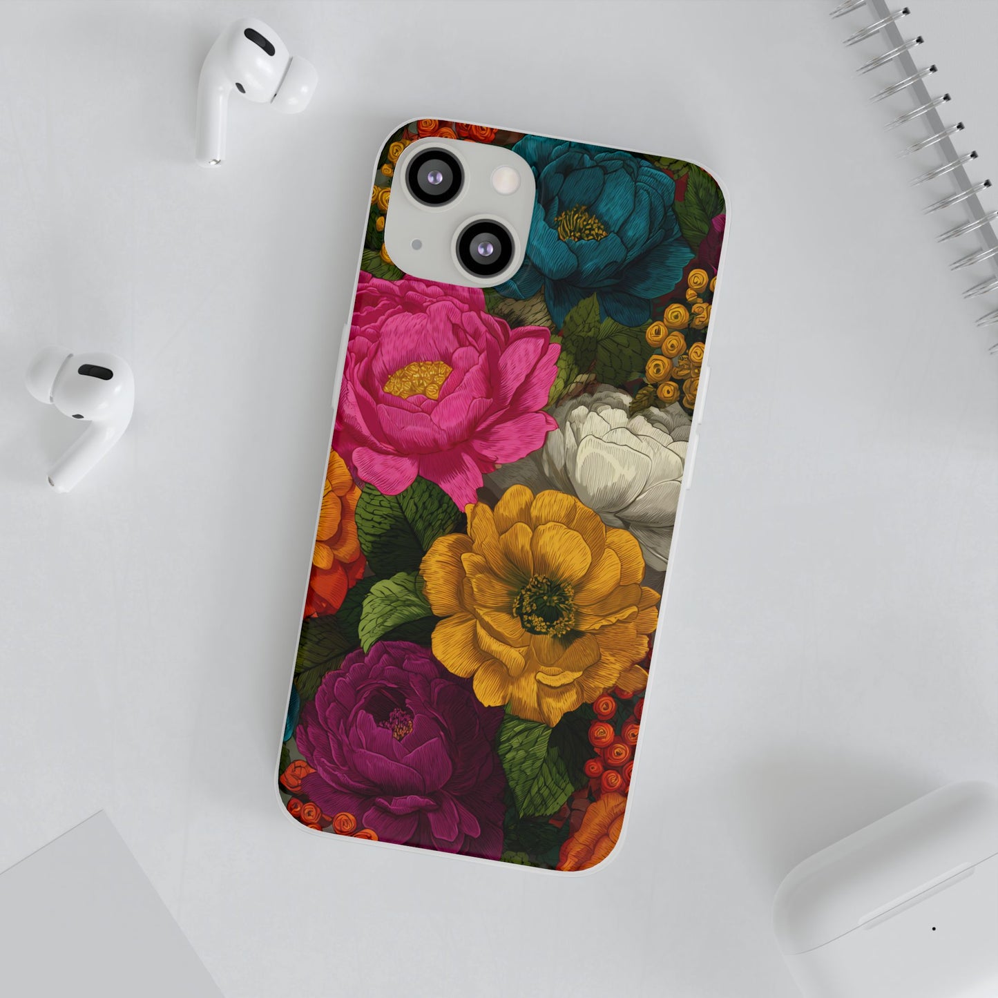 Midnight Bloom - Flexi iPhone Case