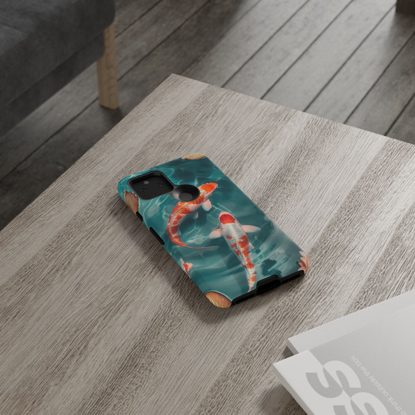 Tranquil Koi Pond – Tough Glossy Google Pixel Case