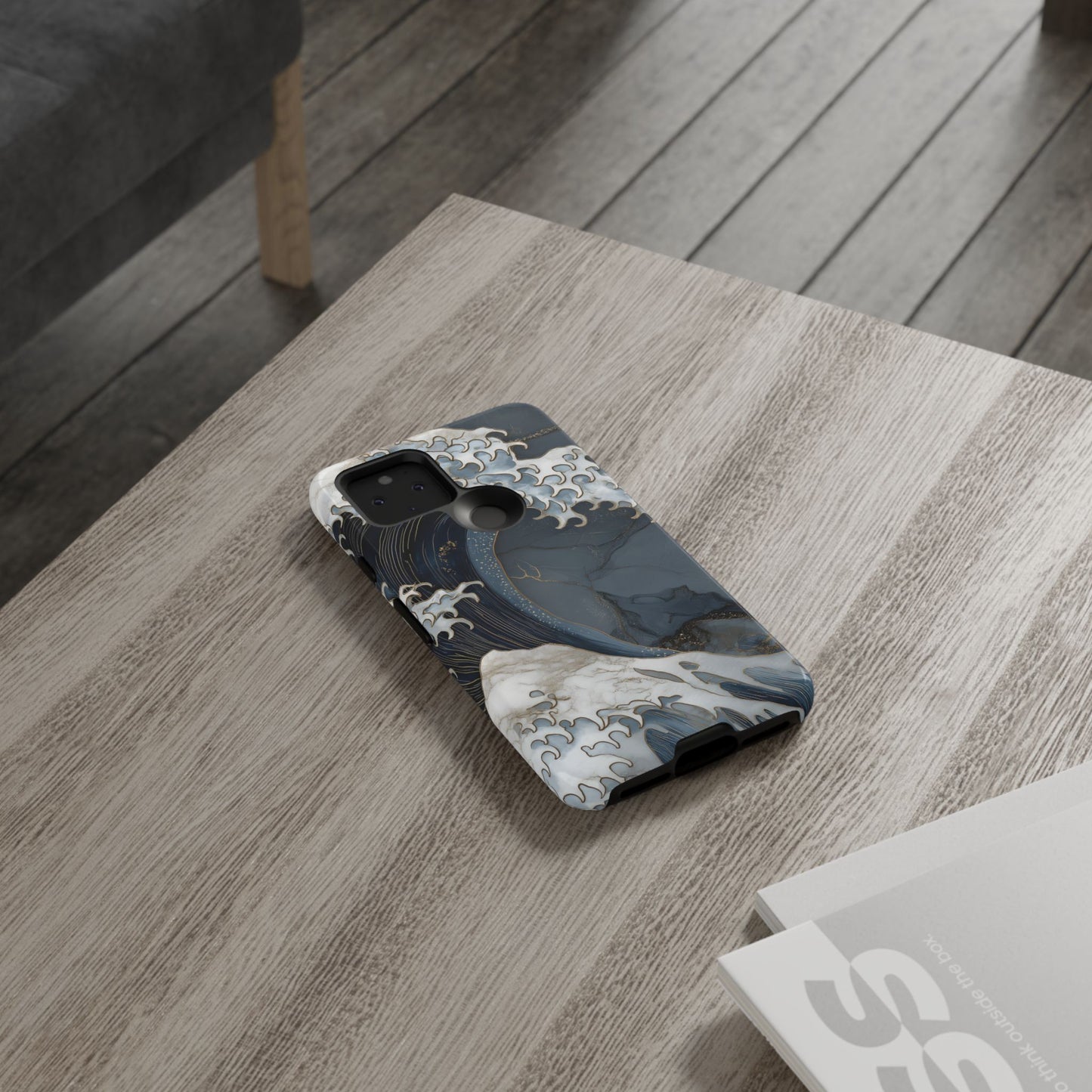 Golden Wave – Tough Glossy Google Pixel Case