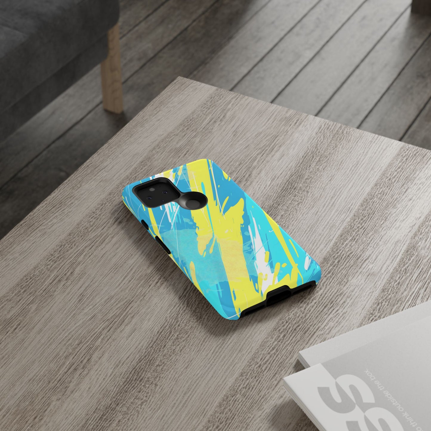 Neon Surge – Tough Glossy Google Pixel Case