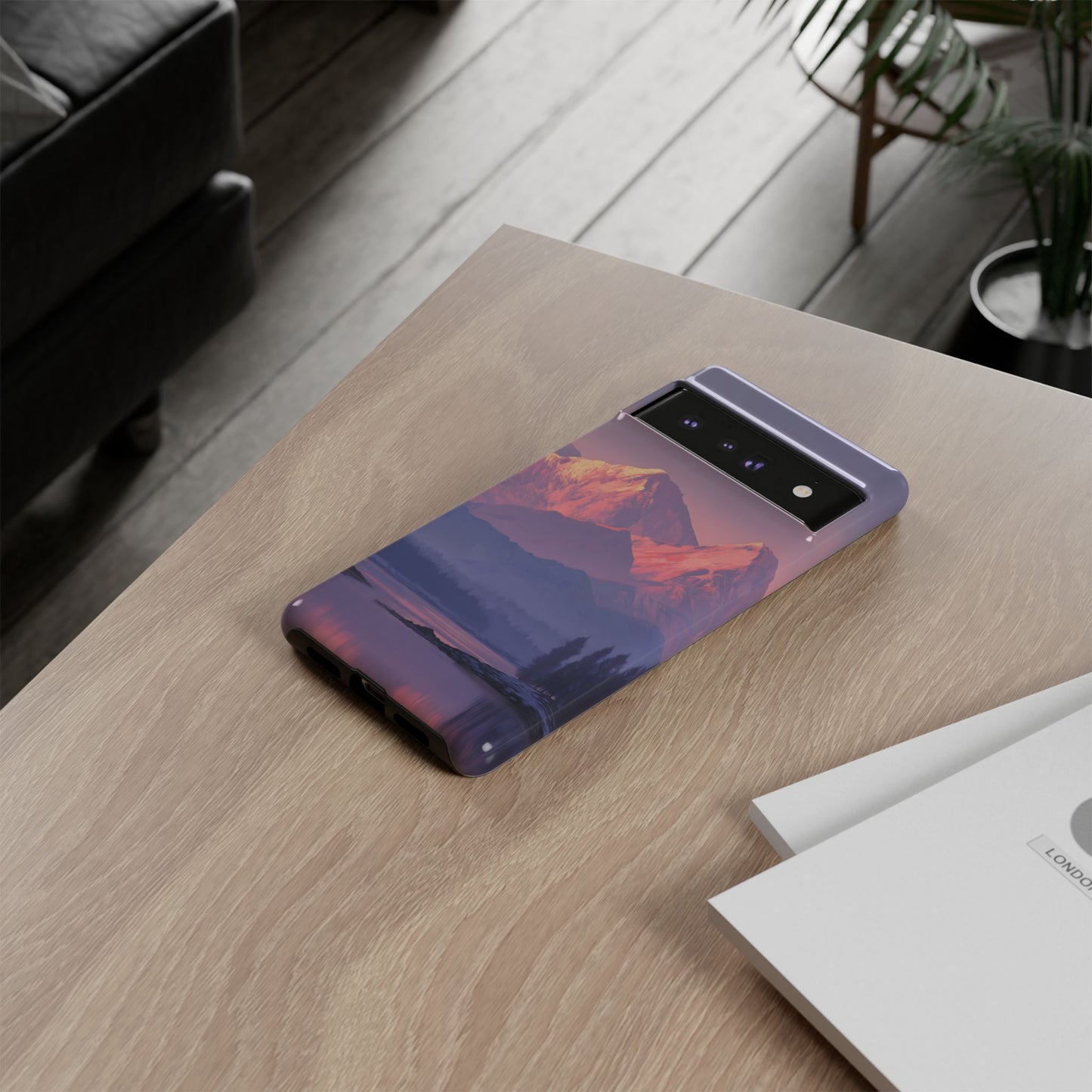 Crimson Peaks – Tough Glossy Google Pixel Case