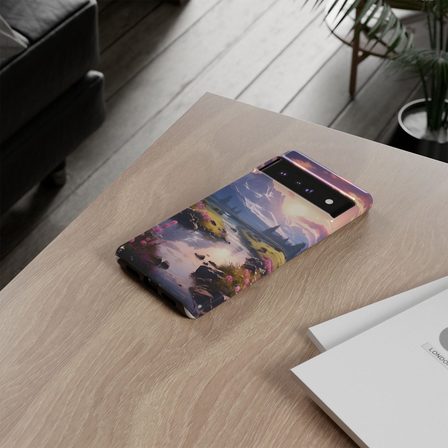 Alpine Dawn – Tough Glossy Google Pixel Case