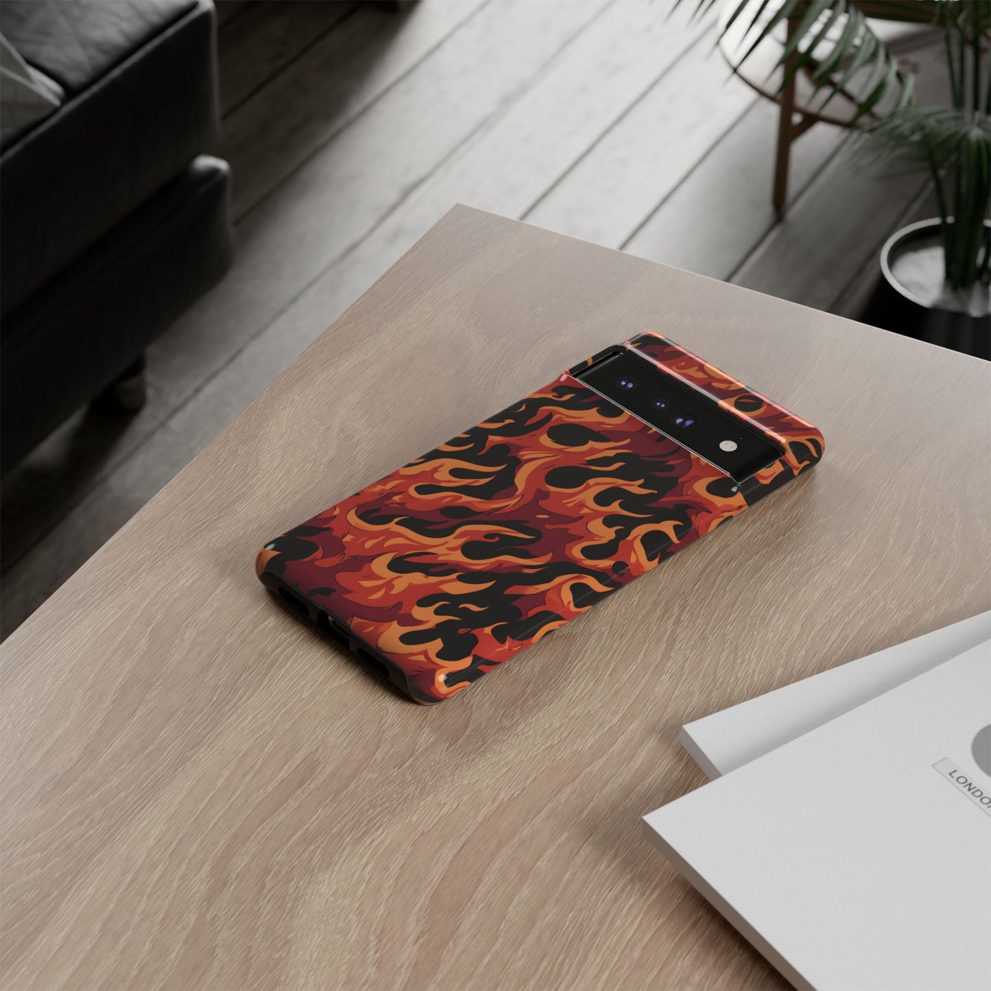 Inferno Blaze – Tough Glossy Google Pixel Case