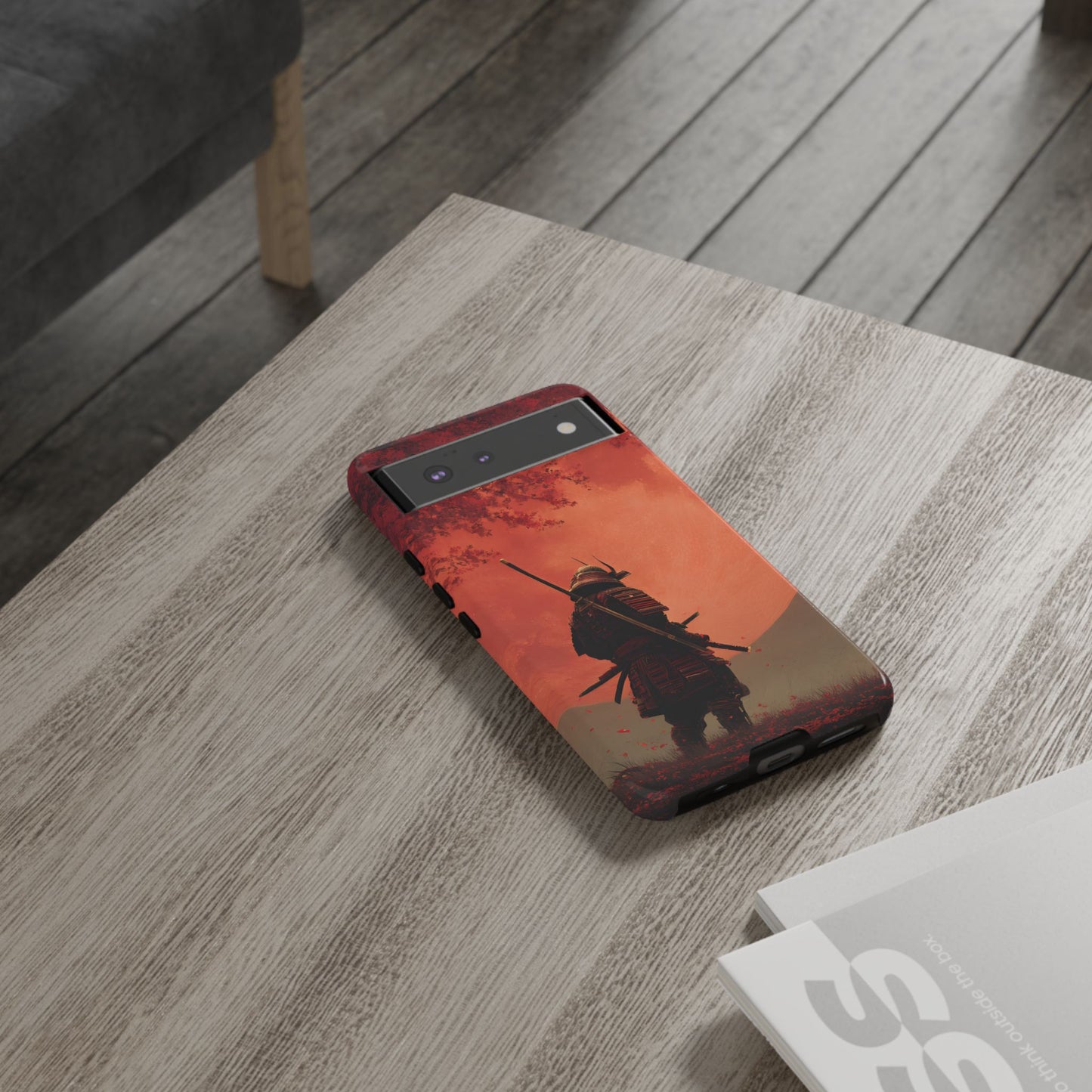 Blood Moon Warrior – Tough Glossy Google Pixel Case