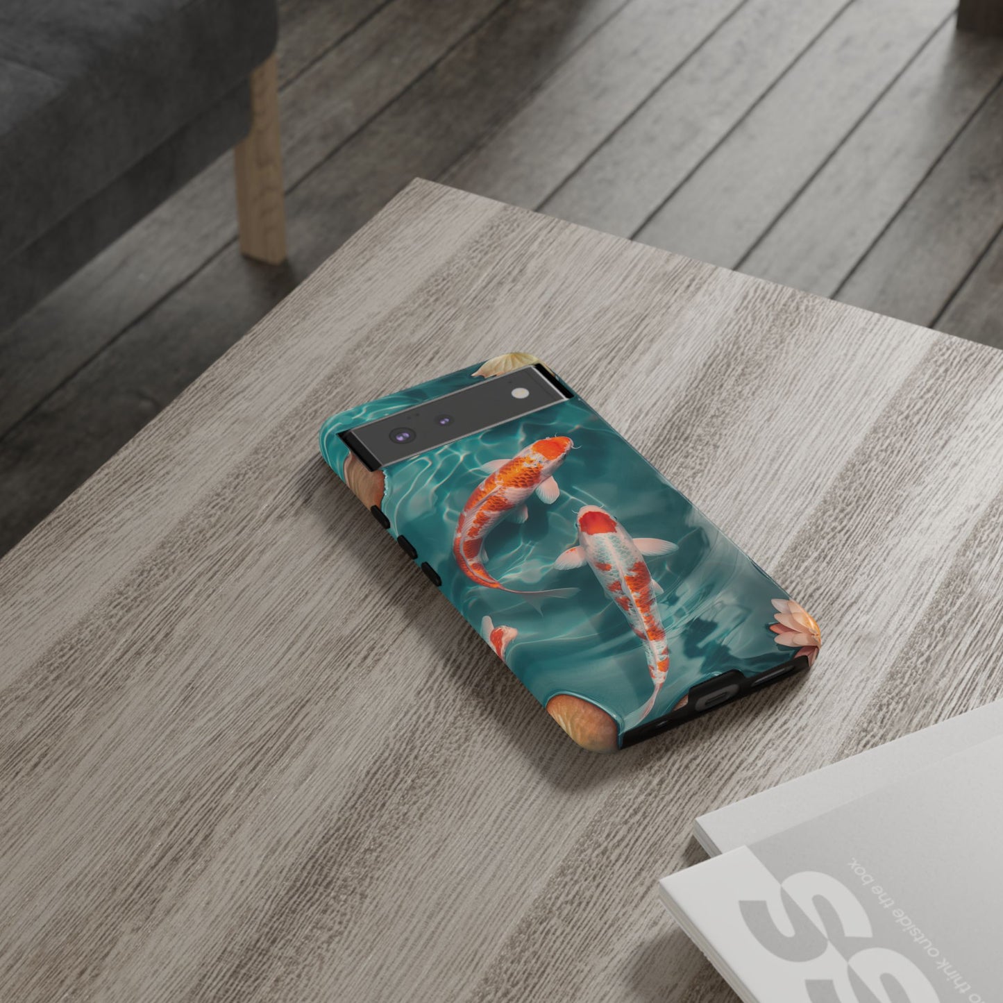 Tranquil Koi Pond – Tough Glossy Google Pixel Case